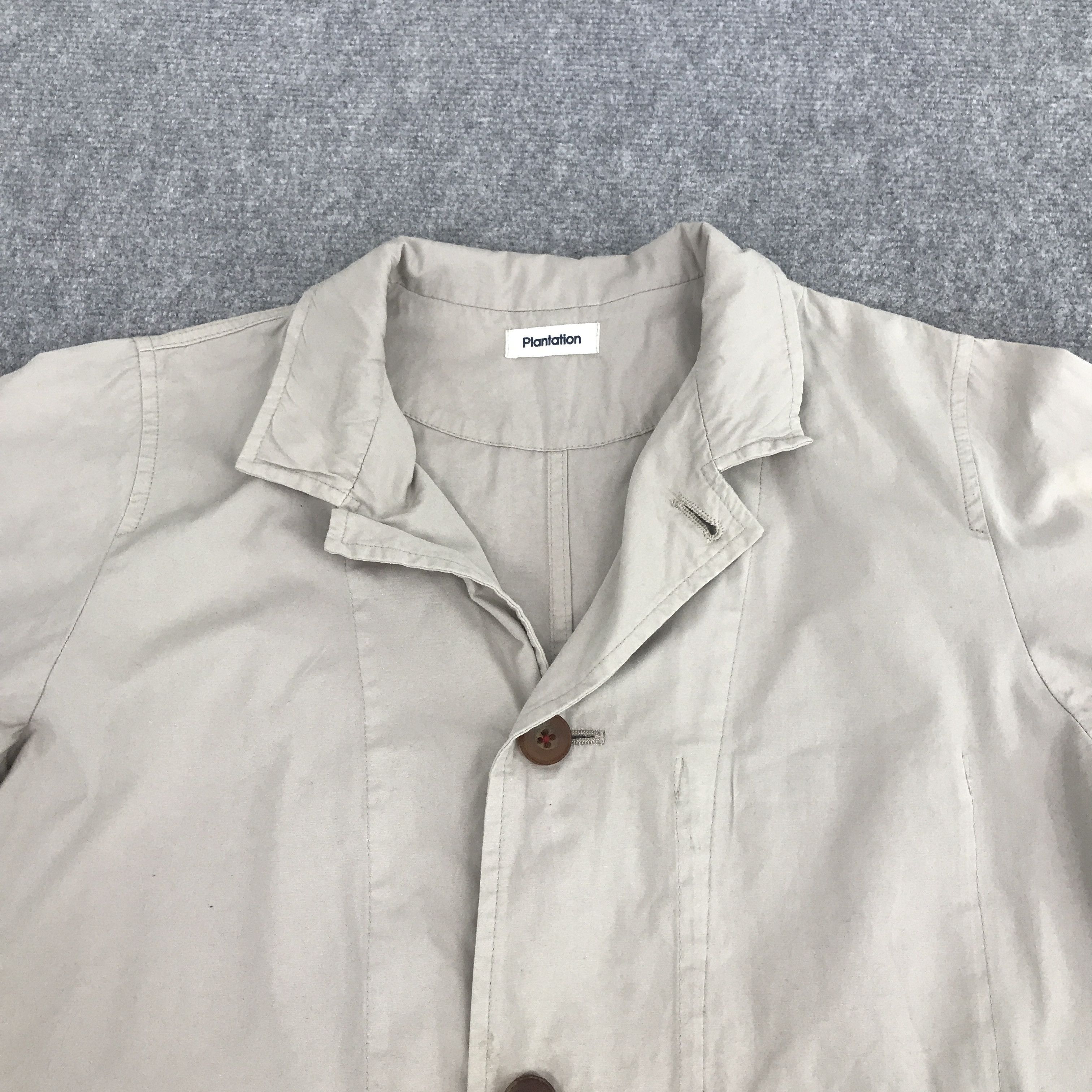 Issey Miyake × Japanese Brand Rare Plantation by Issey Miyake Button Up Long Jacket Size US M / EU 48-50 / 2 - 8 Thumbnail