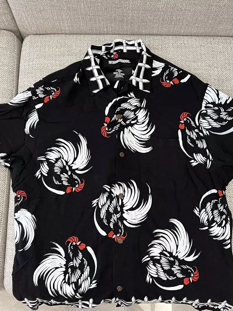 Neighborhood NEIGHBORHOOD ALOHA ROOSTER R-SHIRT - dmc Size US XL / EU 56 / 4 - 1 Thumbnail