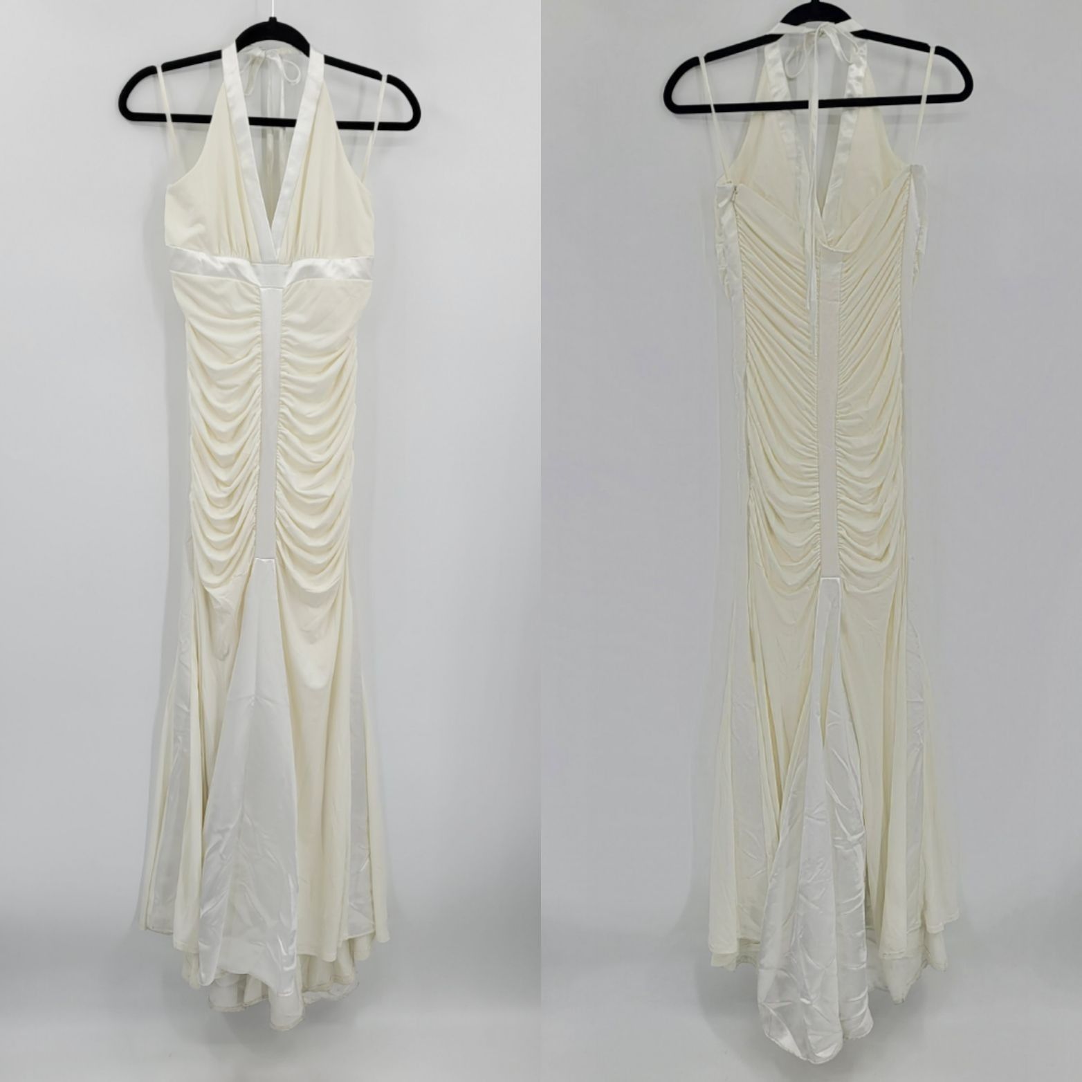 Jessica McClintock Vtg 80s Jessica McClintock Wedding Dress Gown Sz 8 Ivory Bod Size M / US 6-8 / IT 42-44 - 2 Thumbnail