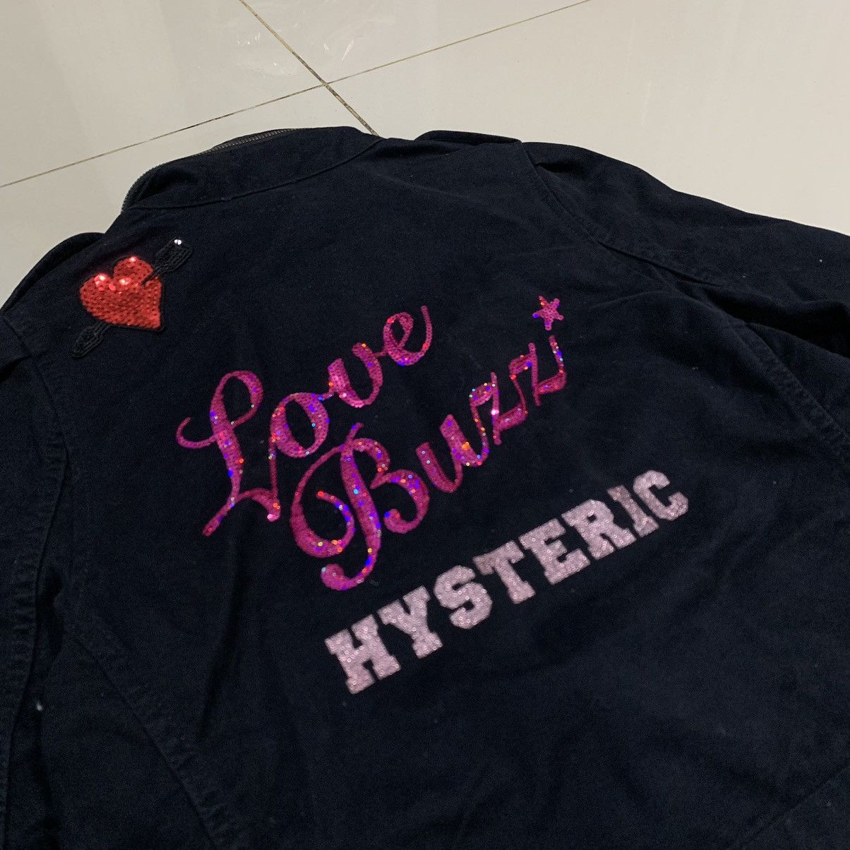 Hysteric Glamour × Japanese Brand × Vintage Vintage Rare M65 Love Buzz Hysteric Glamour Jacket Size ONE SIZE - 2 Thumbnail