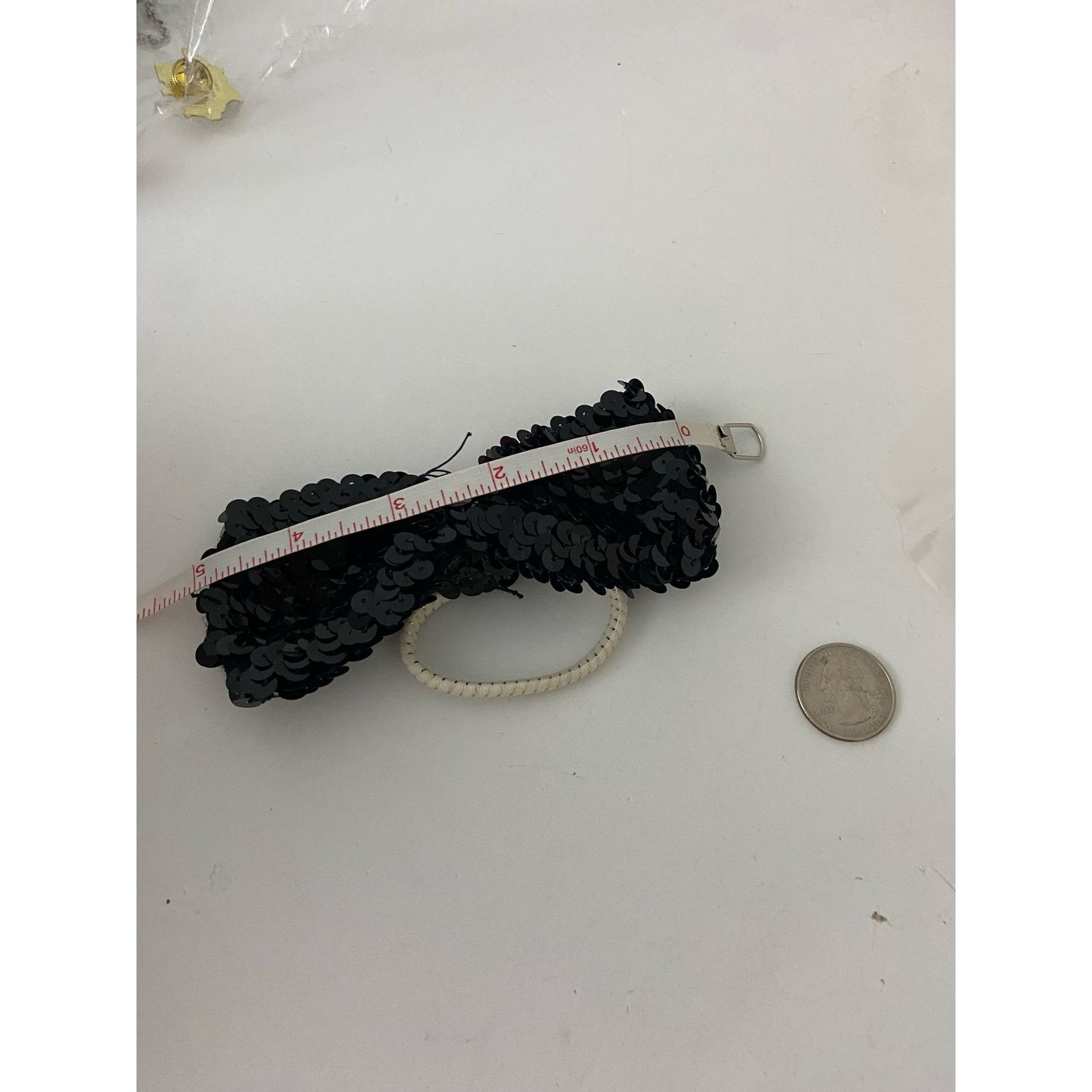 Other Black sequin hair bow Size ONE SIZE - 4 Thumbnail