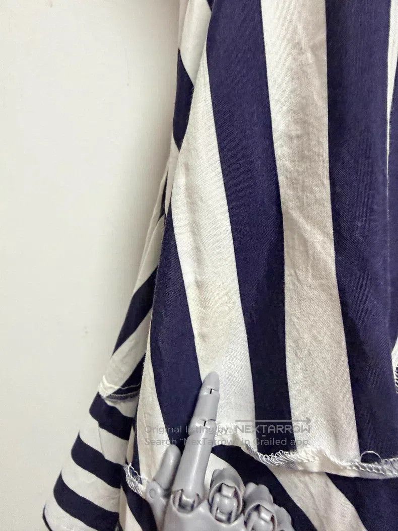Comme des Garcons Comme Des Garcons size M Mixed Material Patchwork Skirt Size 22" - 6 Thumbnail