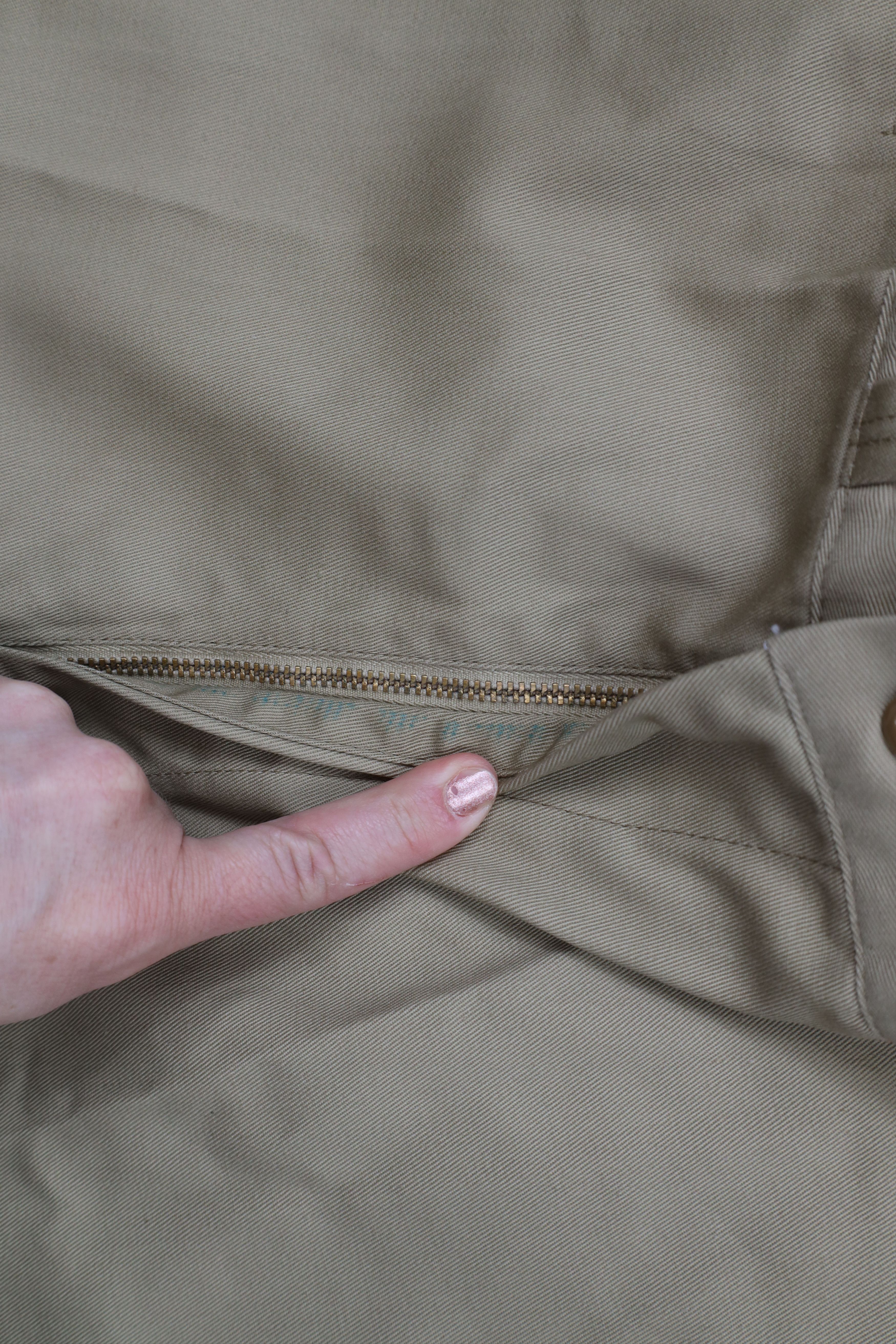 Big Mac × Vintage Deadstock Vintage 70s Big Mac Twill Wide Leg Work Pants USA Size US 38 / EU 54 - 6 Thumbnail