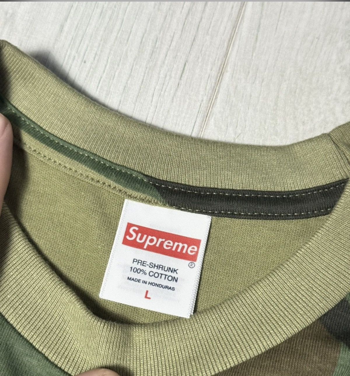 Playboi Carti Supreme x Playboi carti t shirt size large (camo) Size US L / EU 52-54 / 3 - 2 Thumbnail