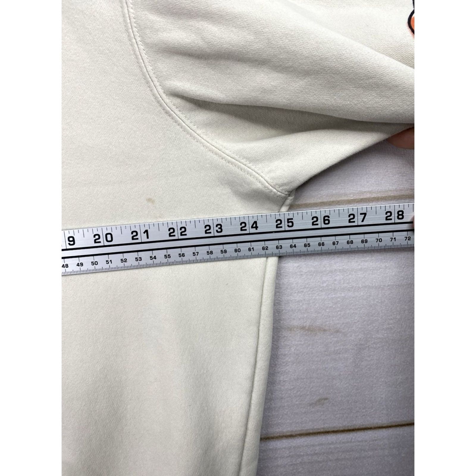 Nintendo Nintendo Hoodie Mens L Beige Fleece Pullover Sweatshirt Pocket 90s Graphic Print 90s Mens Clothing Size US L / EU 52-54 / 3 - 4 Thumbnail