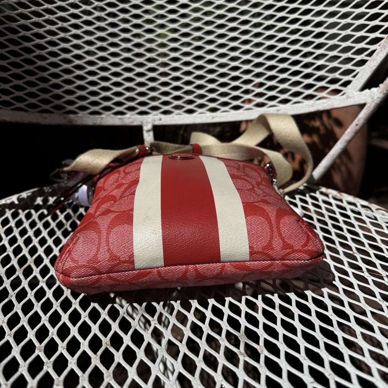 Coach Red Coach Monogramed Crossbody Size ONE SIZE - 3 Thumbnail