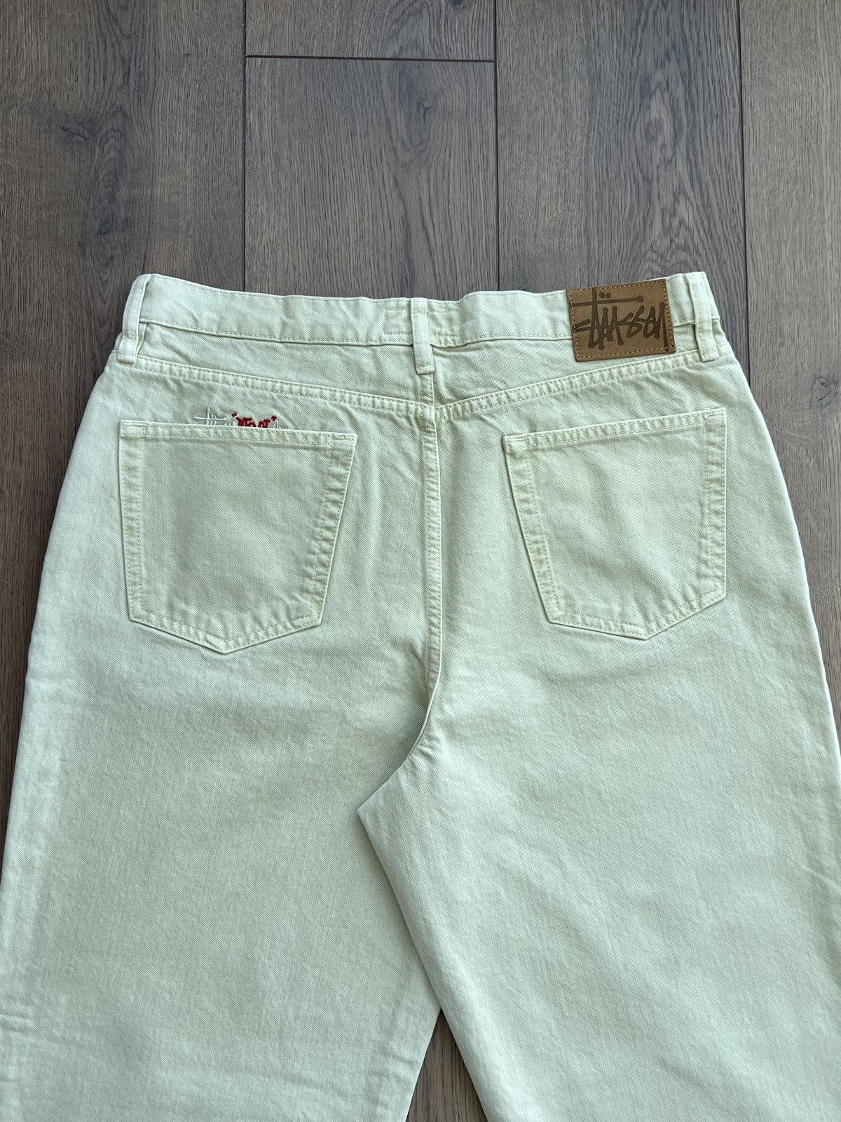 Stussy Stussy Denim Big Ol Jean “Cream” 34 Size US 34 / EU 50 - 5 Thumbnail