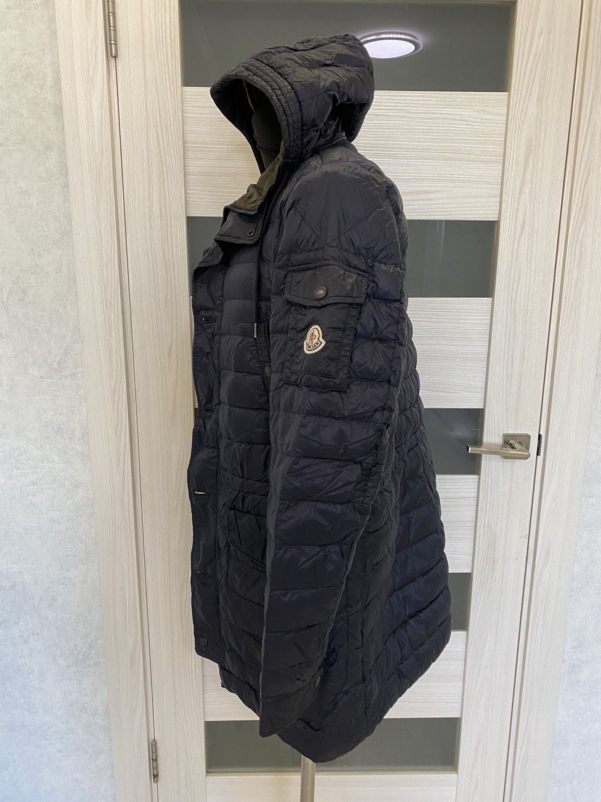 Moncler Moncler Benjamin Light Down Long Jacket Coat Size US M / EU 48-50 / 2 - 1 Thumbnail