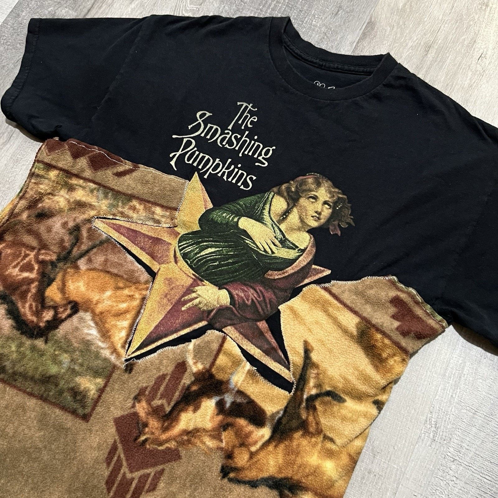 Vintage Smashing Pumpkins Mellon Collie Blanket Band T Shirt Concert Size US L / EU 52-54 / 3 - 3 Thumbnail