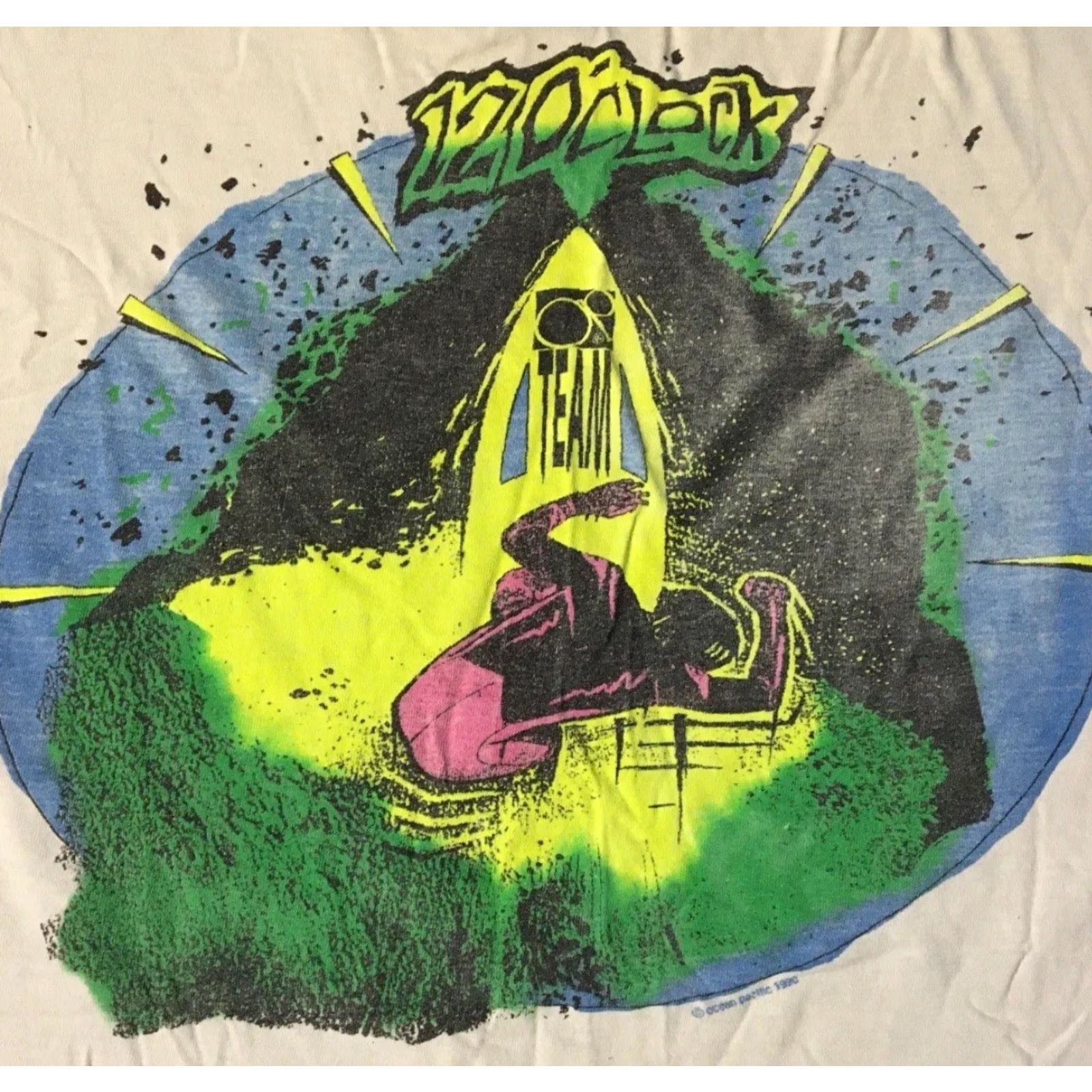 Thrasher VINTAGE Ocean Pacific Shirt S Mens White Thrashed 90s Surf Grunge 80s 90s Beach USA Size US S / EU 44-46 / 1 - 3 Thumbnail