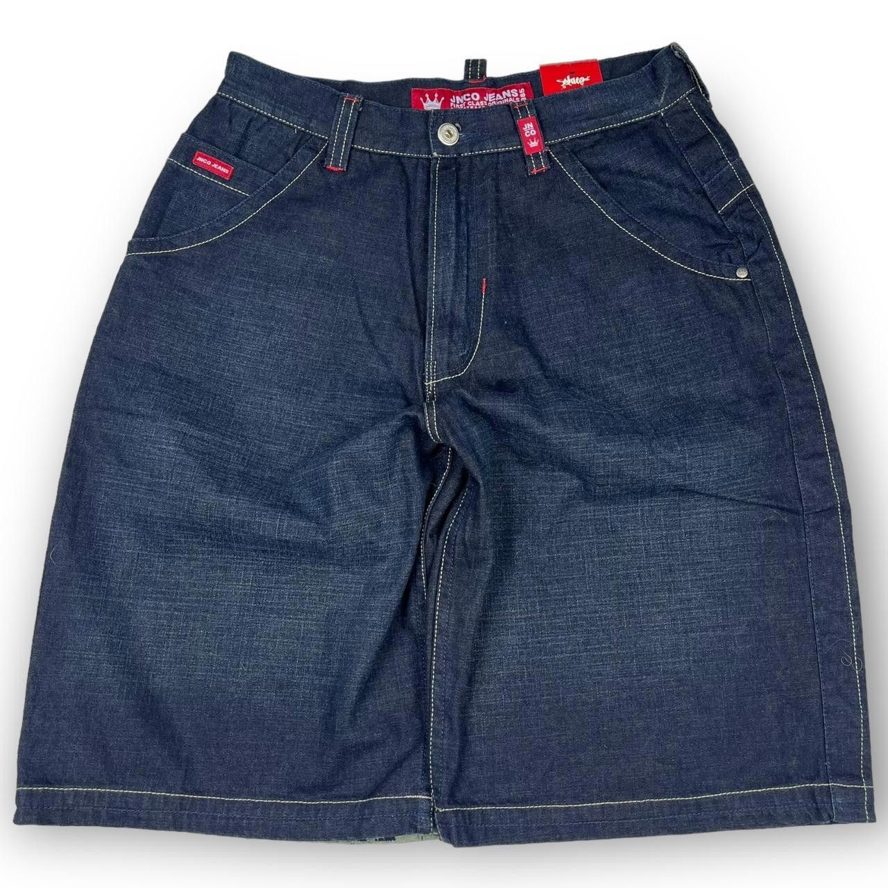 JNCO JNCO Men's Blue Shorts Size US 32 / EU 48 - 4 Thumbnail