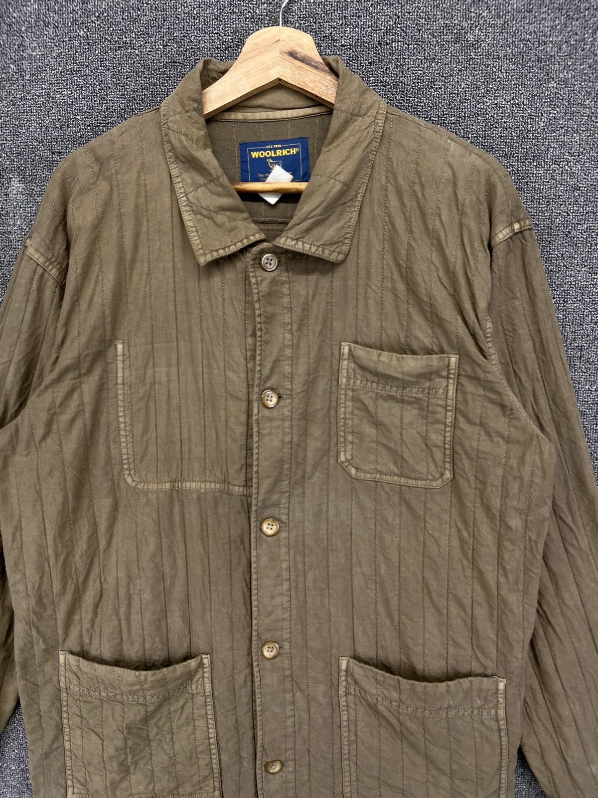 Woolrich Woolen Mills Vintage Woolrich Rare Button Up Chore Jacket Size US M / EU 48-50 / 2 - 4 Thumbnail