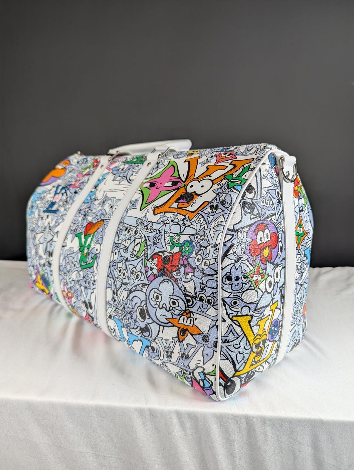 Louis Vuitton LOUIS VUITTON KEEPALL BANDOULIÈRE 50 - GRAFFITI COMICS Size ONE SIZE - 4 Thumbnail
