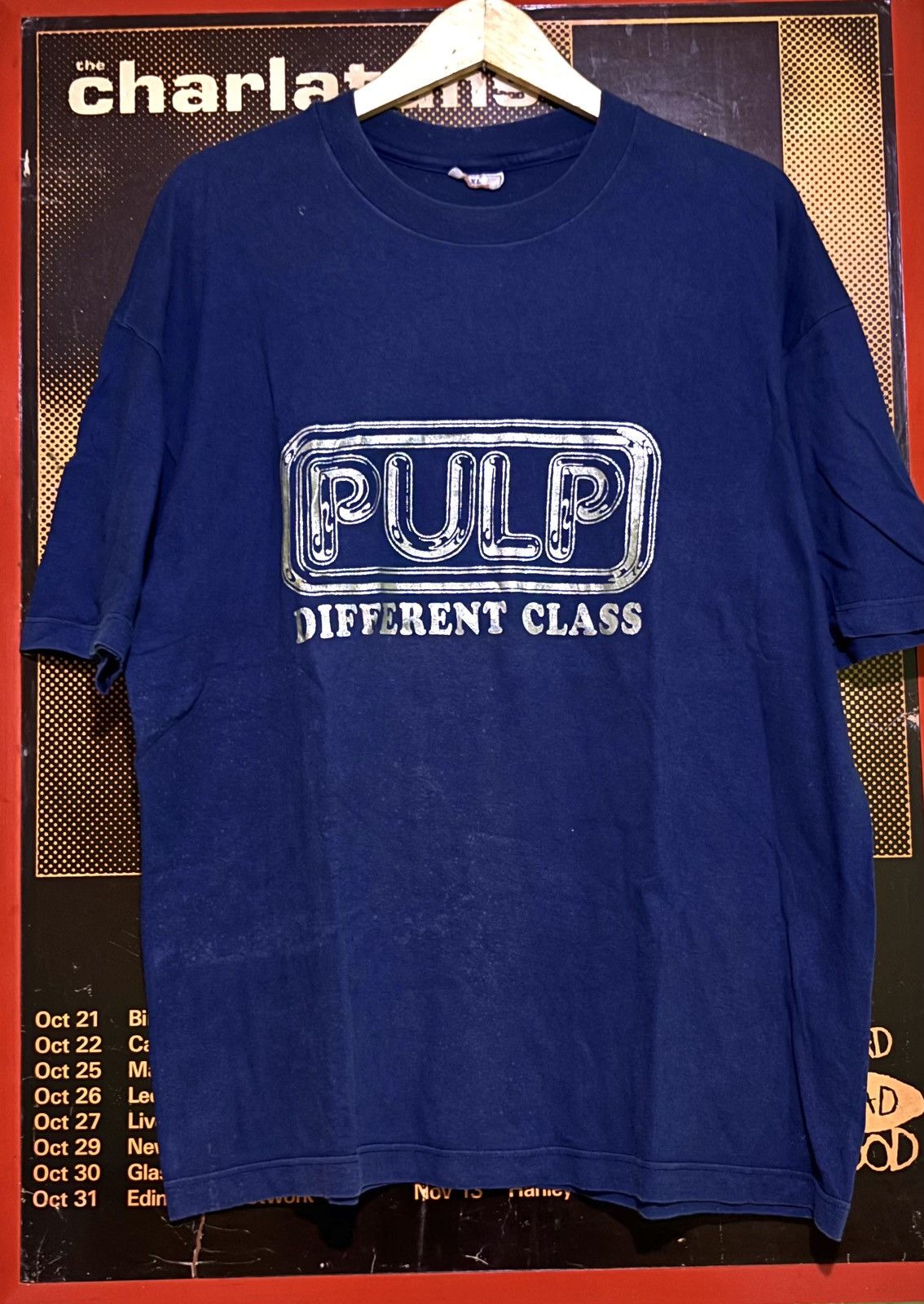 Band Tees Vintage Pulp Band Shirt Britpop oasis radiohead Size US XL / EU 56 / 4 - 1 Thumbnail