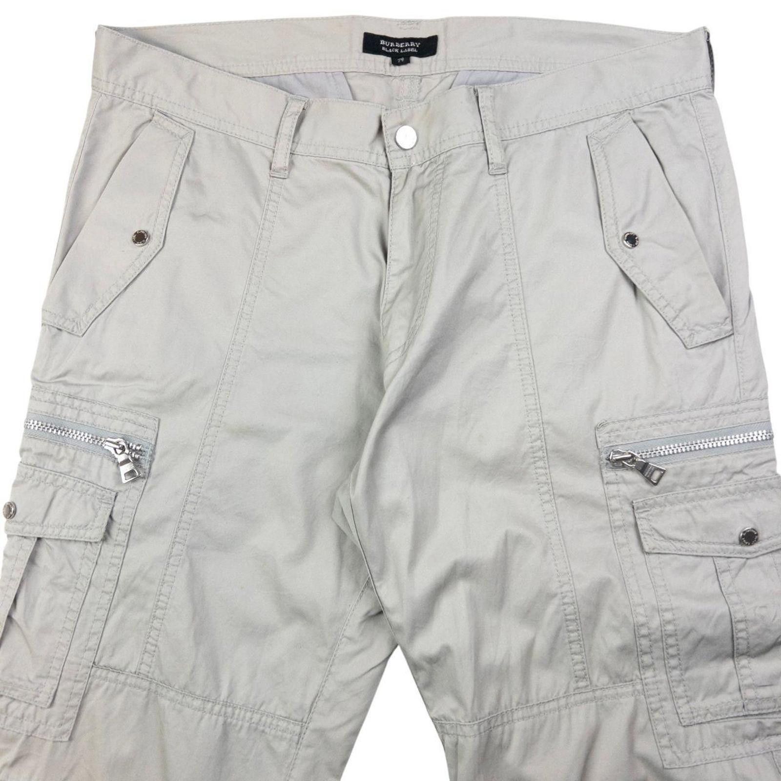 Burberry Vintage Burberry Cargo Trousers Size W32 Size US 32 / EU 48 - 4 Thumbnail
