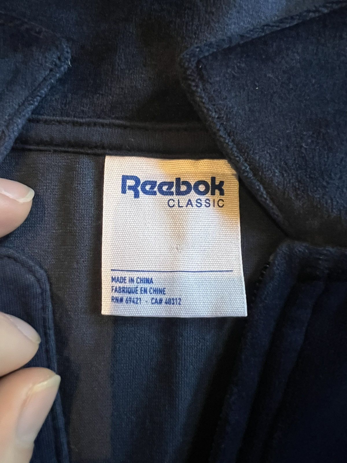 Reebok Vintage Reebok Velour Shirt Size US S / EU 44-46 / 1 - 5 Thumbnail