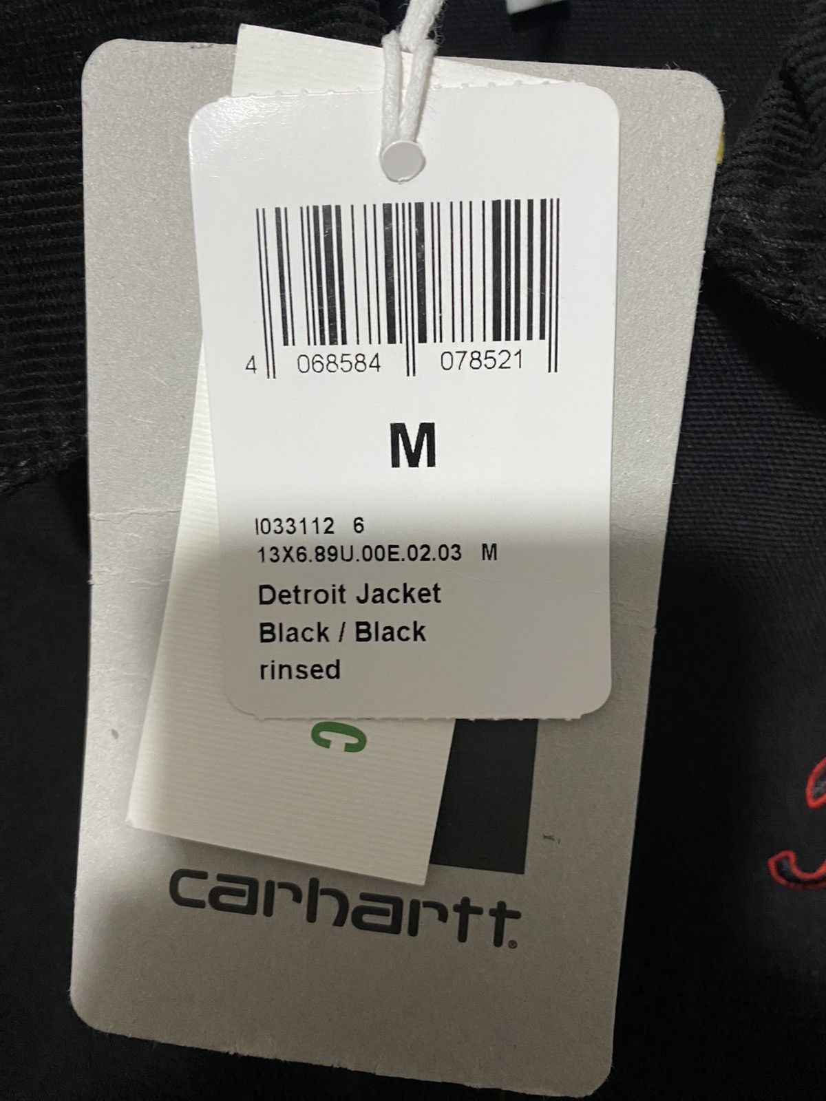 Carhartt Wip Open Store Jakarta Detroit Jacket, M, black,