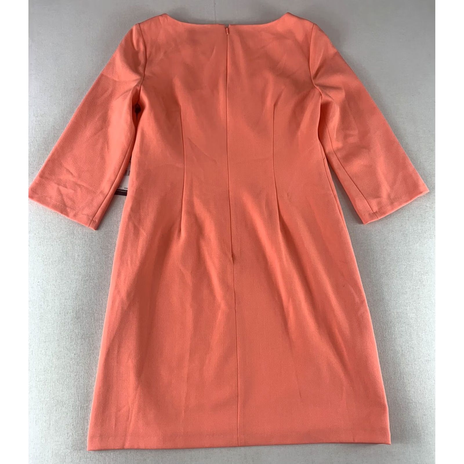 Adrianna Papell ADRIANNA PAPELL DRESS WOMENS SIZE 4 PINK 3/4 SLEEVE TUNIC STYLE 011261170 NWT Size S / US 4 / IT 40 - 6 Thumbnail