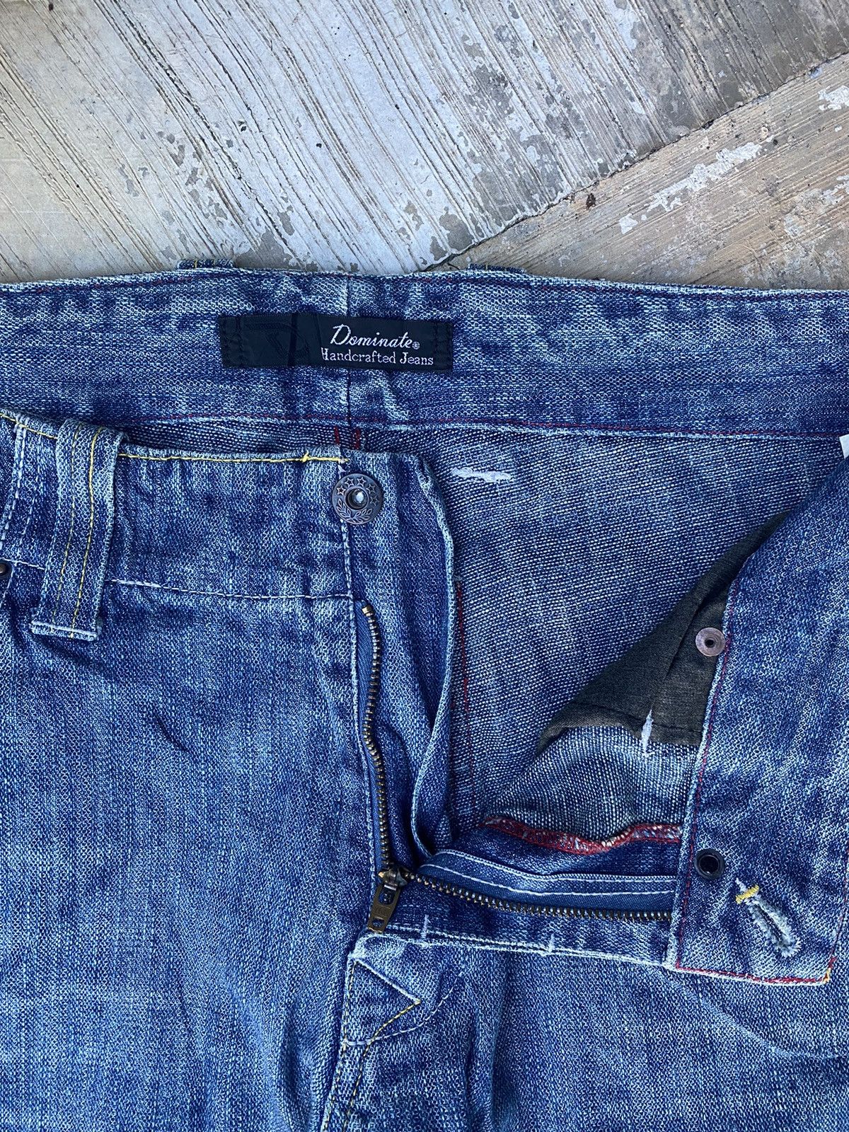 If Six Was Nine × Japanese Brand × Le Grande Bleu (L.G.B.) Dominate Handcrafted Flare Jeans Size US 35 - 4 Thumbnail