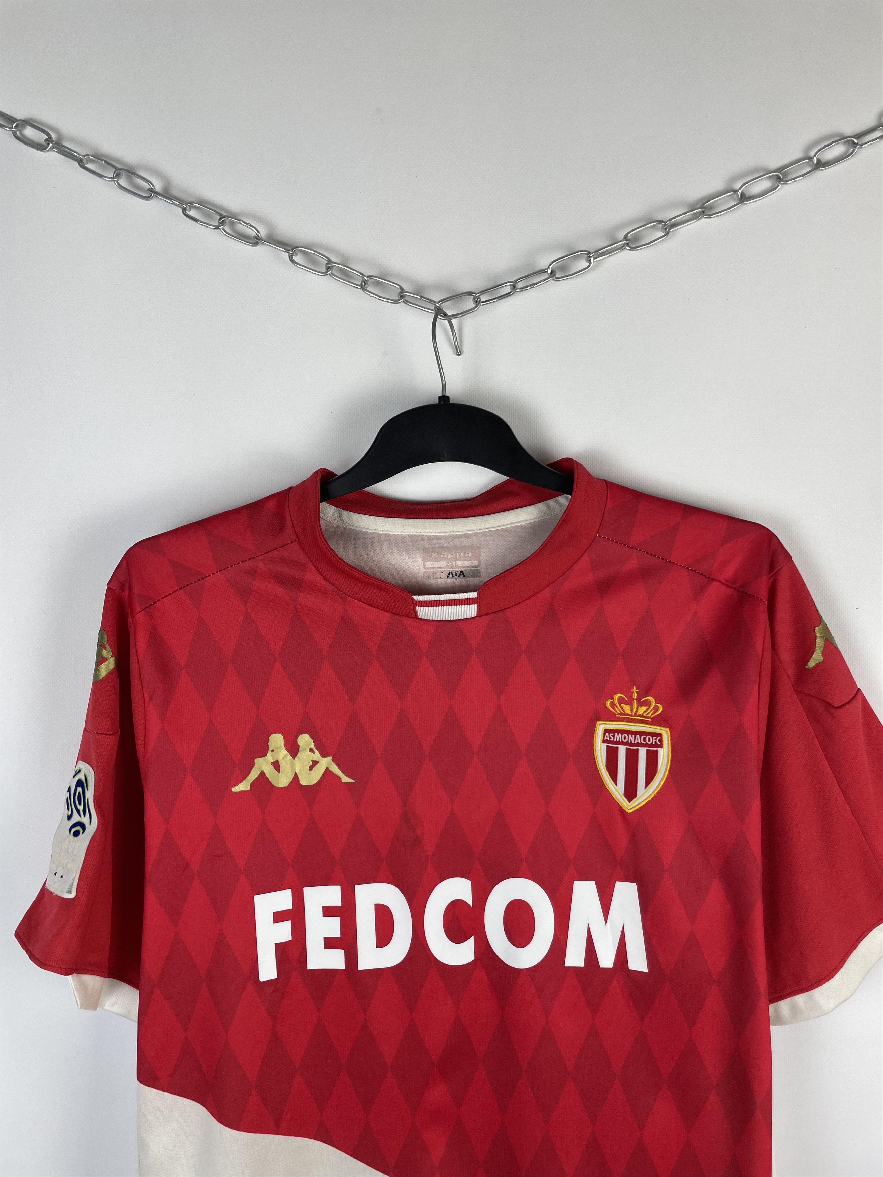 Kappa Vintage Kappa Monaco Ben Yedder Soccer Jersey Size US XXL / EU 58 / 5 - 3 Thumbnail