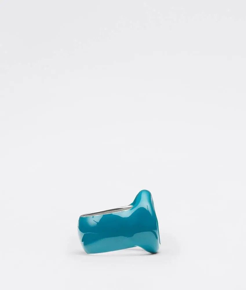 Bottega Veneta o1n1vont0425 Size: 15 / Seal Ring in Blue Size ONE SIZE - 3 Thumbnail