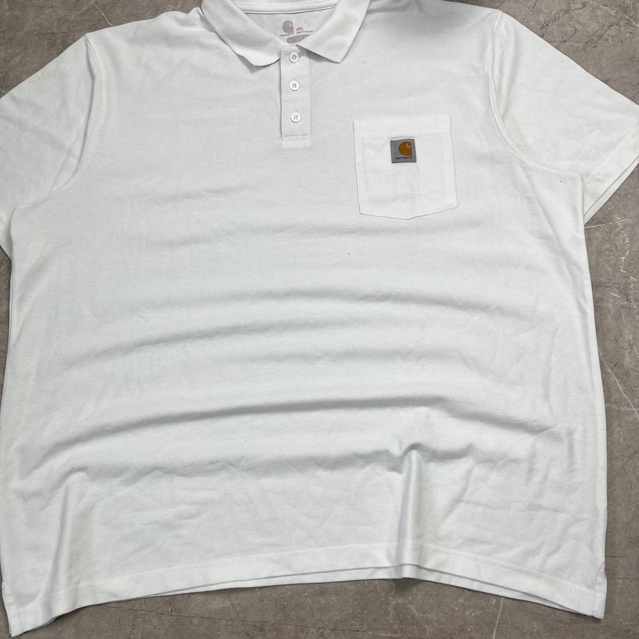 Carhartt Carhartt Multi-Pocket Polo T-Shirt Original Fit Size 2XL Size US XXL / EU 58 / 5 - 2 Thumbnail