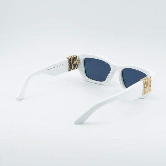Dior Dior MISSDIOR S1I 50B0 Sunglasses White Square Frame Size ONE SIZE - 5 Thumbnail