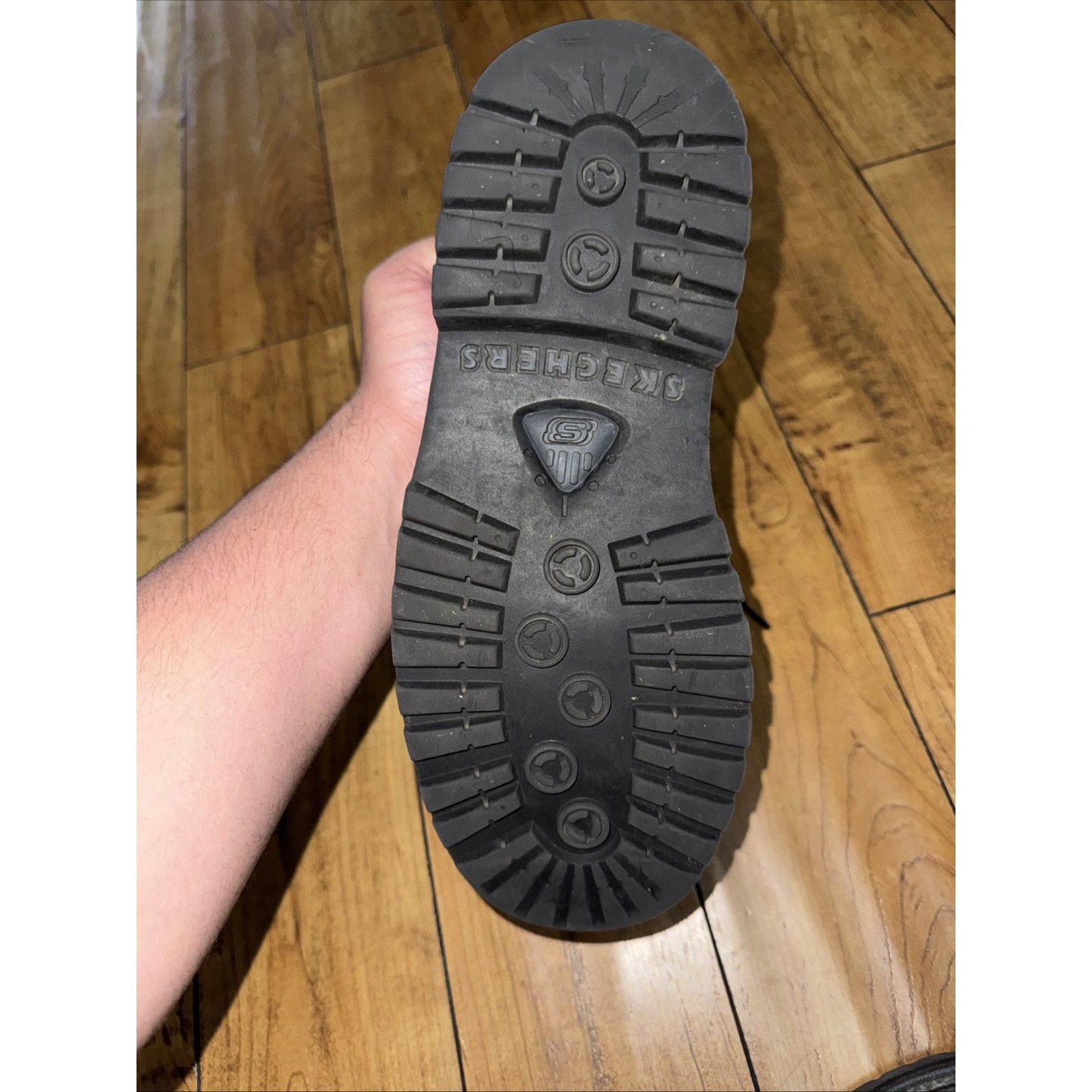 Dr. Martens × SKECHERS × Vintage Skechers Leather composite Toe Work Shoes Non-slip Men's 9 Size US 9 / EU 42 - 7 Thumbnail