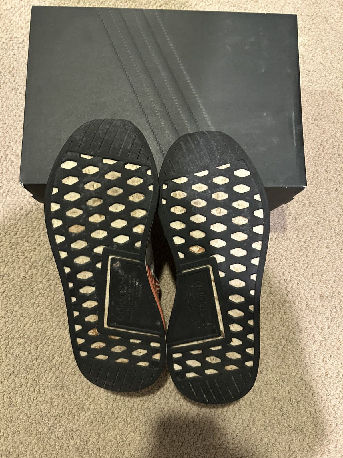 Adidas Adidas NMD R2 PrimeKnit “Running White” Mens Size 10.5 Size US 10.5 / EU 43-44 - 6 Thumbnail