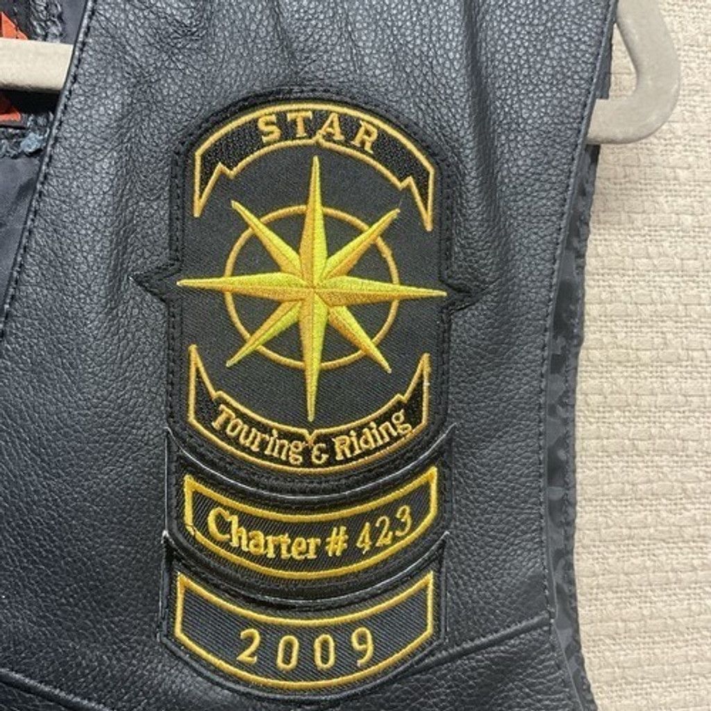 Other Interstate Leather Logo Lined 4Button Tie Sides Vest Men 2XL Size US XXL / EU 58 / 5 - 6 Thumbnail