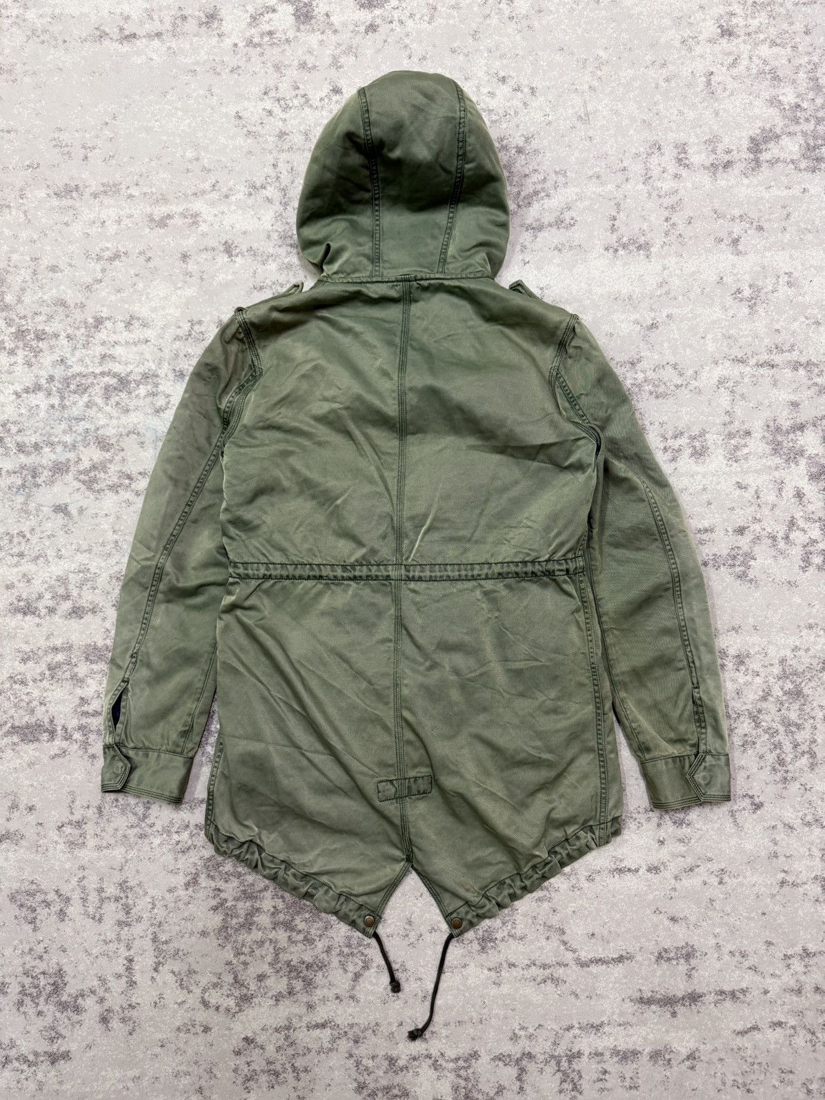 Vintage Vintage Last Word Fishtail Double Breasted Quilted Parka Size US S / EU 44-46 / 1 - 14 Thumbnail