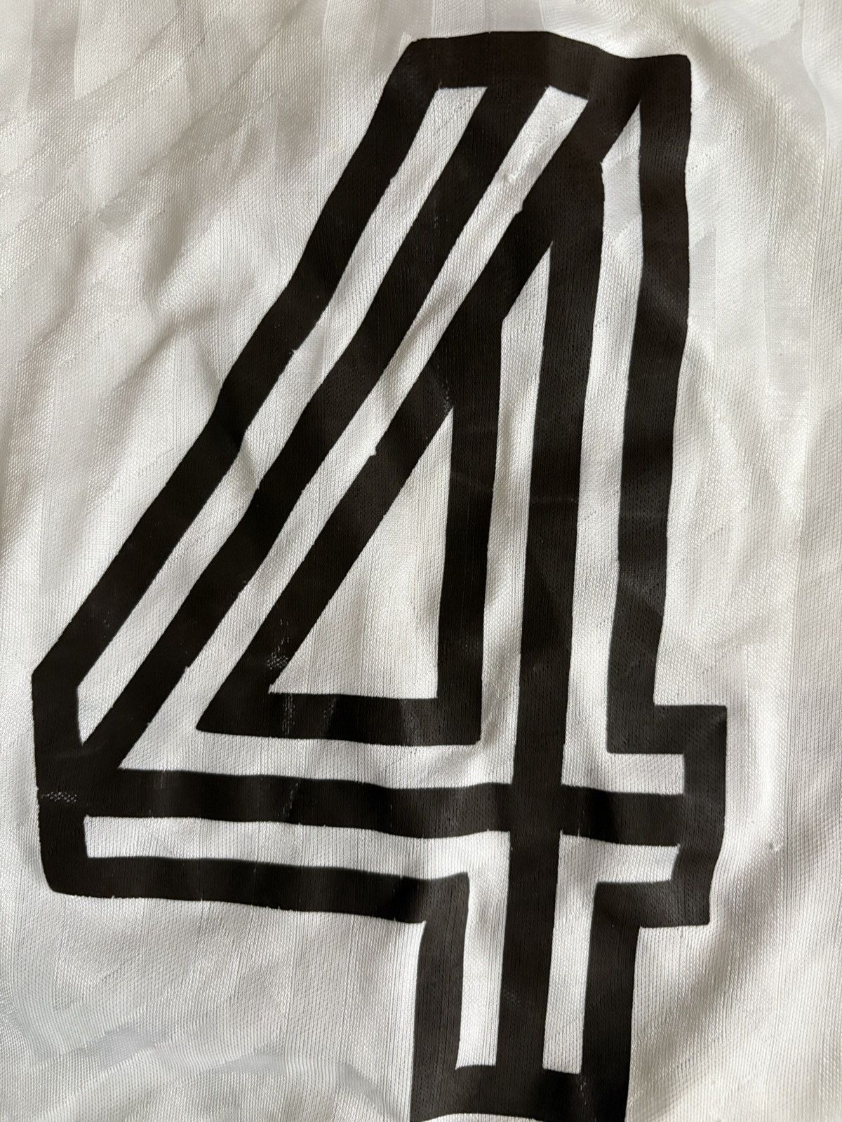 Vintage Vintage 90s UMBRO Quincy University #4 Atkinson Match Worn Size US XL / EU 56 / 4 - 20 Thumbnail