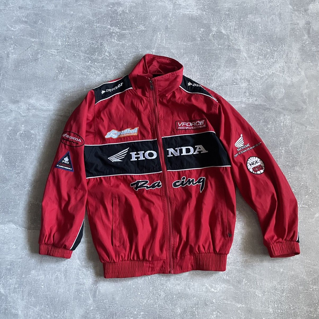 Honda Vintage Honda Racing jacket bomber speed bomber nascar marlb Size US S / EU 44-46 / 1 - 1 Thumbnail