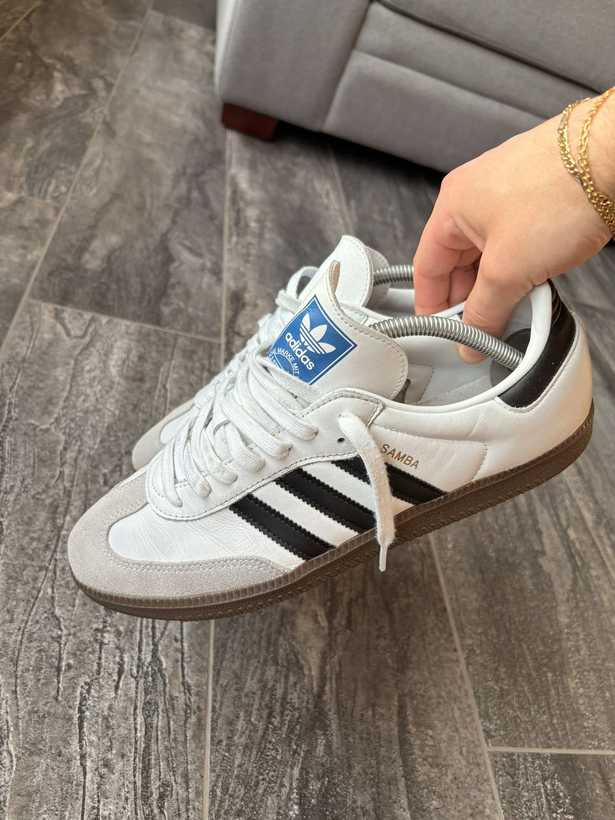 Adidas Adidas Samba OG White Size 10 Size US 10 / EU 43 - 2 Thumbnail