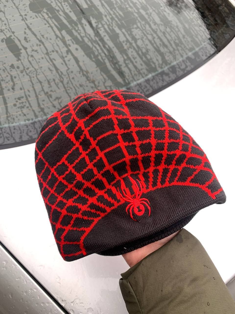 Pre-owned Marvel Comics X Vintage Very Spider-man Marvel Comics Hats Japan Style Y2k 90's In Black/red