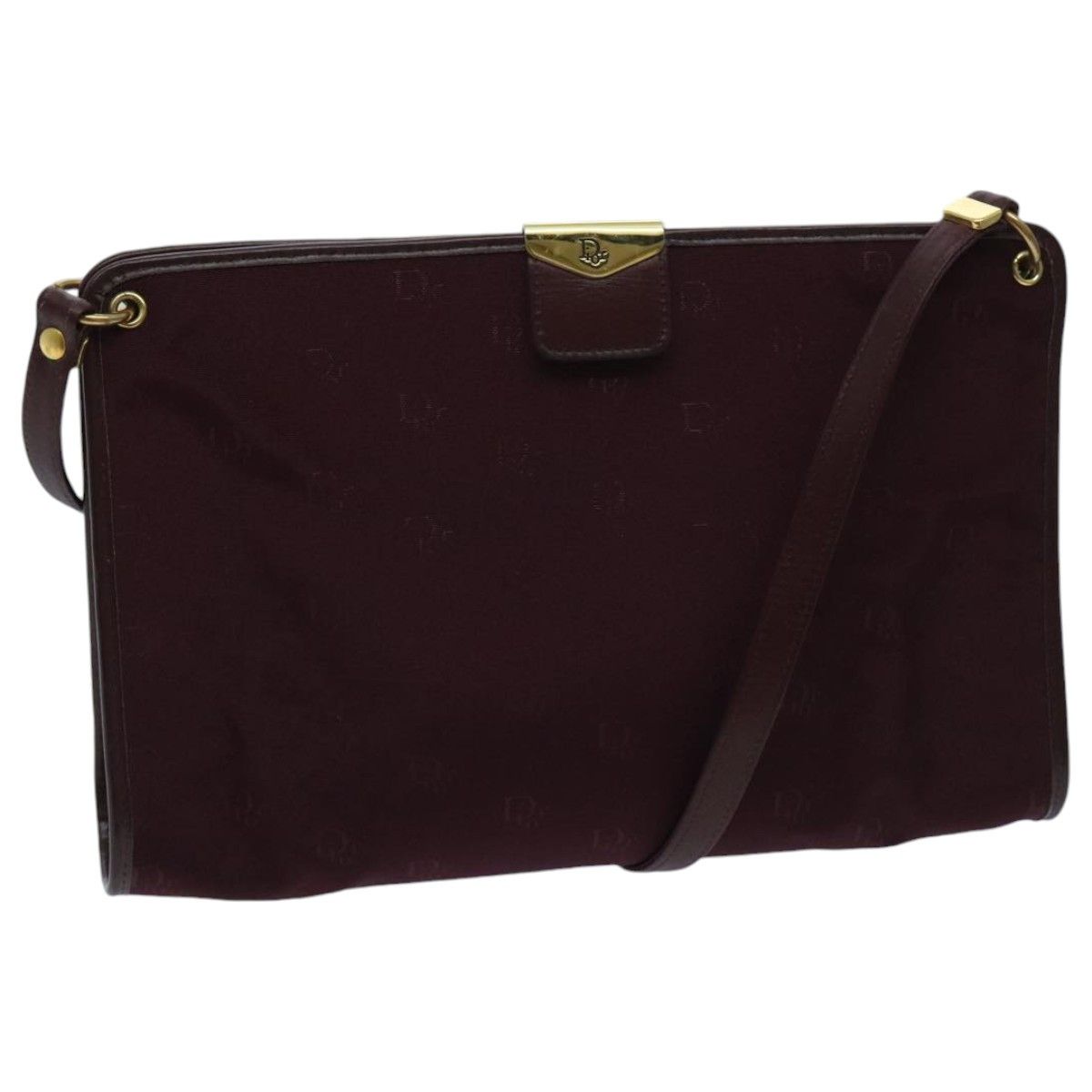 Dior Burgundy Synthetic Shoulder Bag (Pre-Owned) Size ONE SIZE - 1 Thumbnail