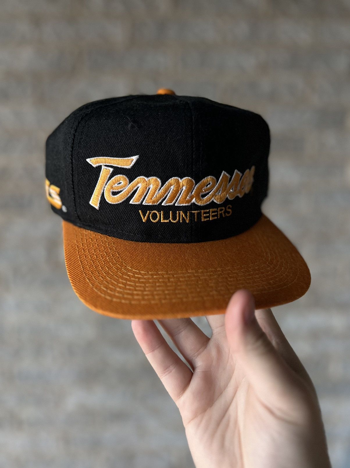 Sports Specialties × Vintage Vintage 90’s Tennessee Volunteers Script NCAA SnapBack Hat Size ONE SIZE - 1 Thumbnail