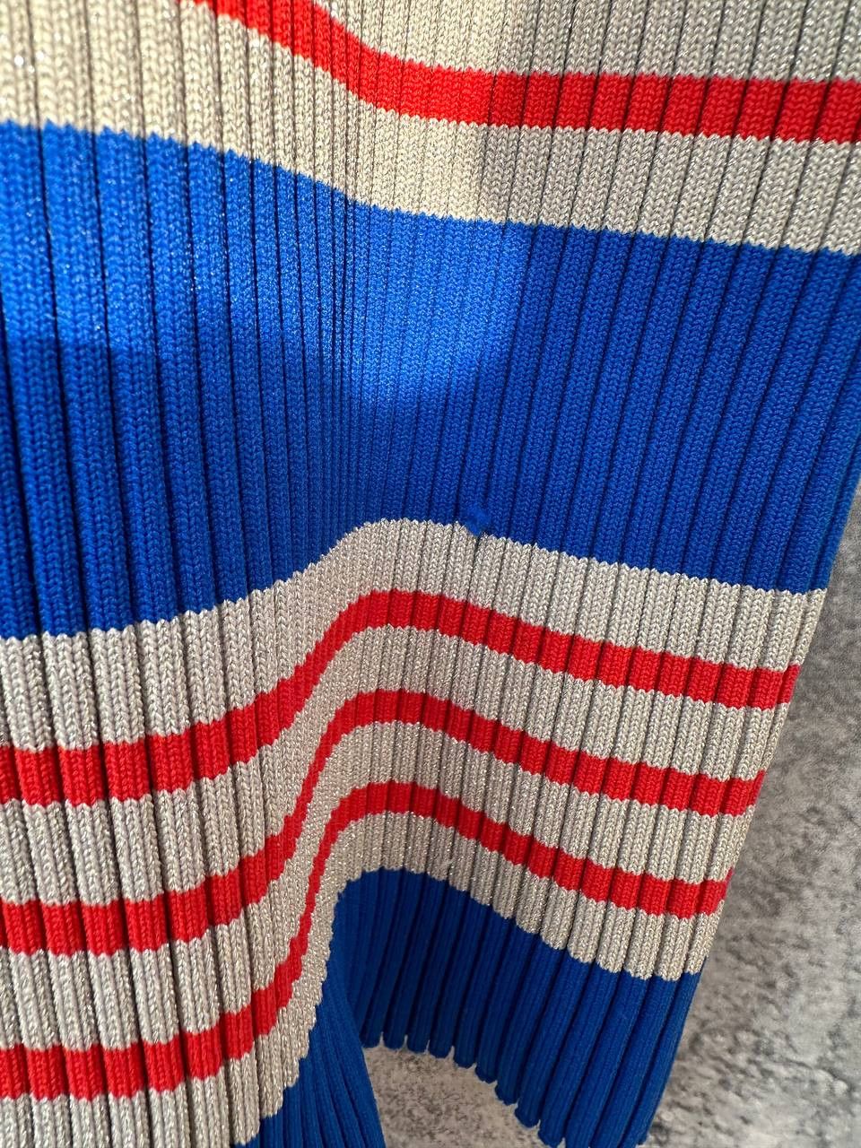 Alice McCall × Designer Alice McCall My Girl Knit Dress with Metallic Lurex Stripes Size XS / US 0-2 / IT 36-38 - 12 Thumbnail