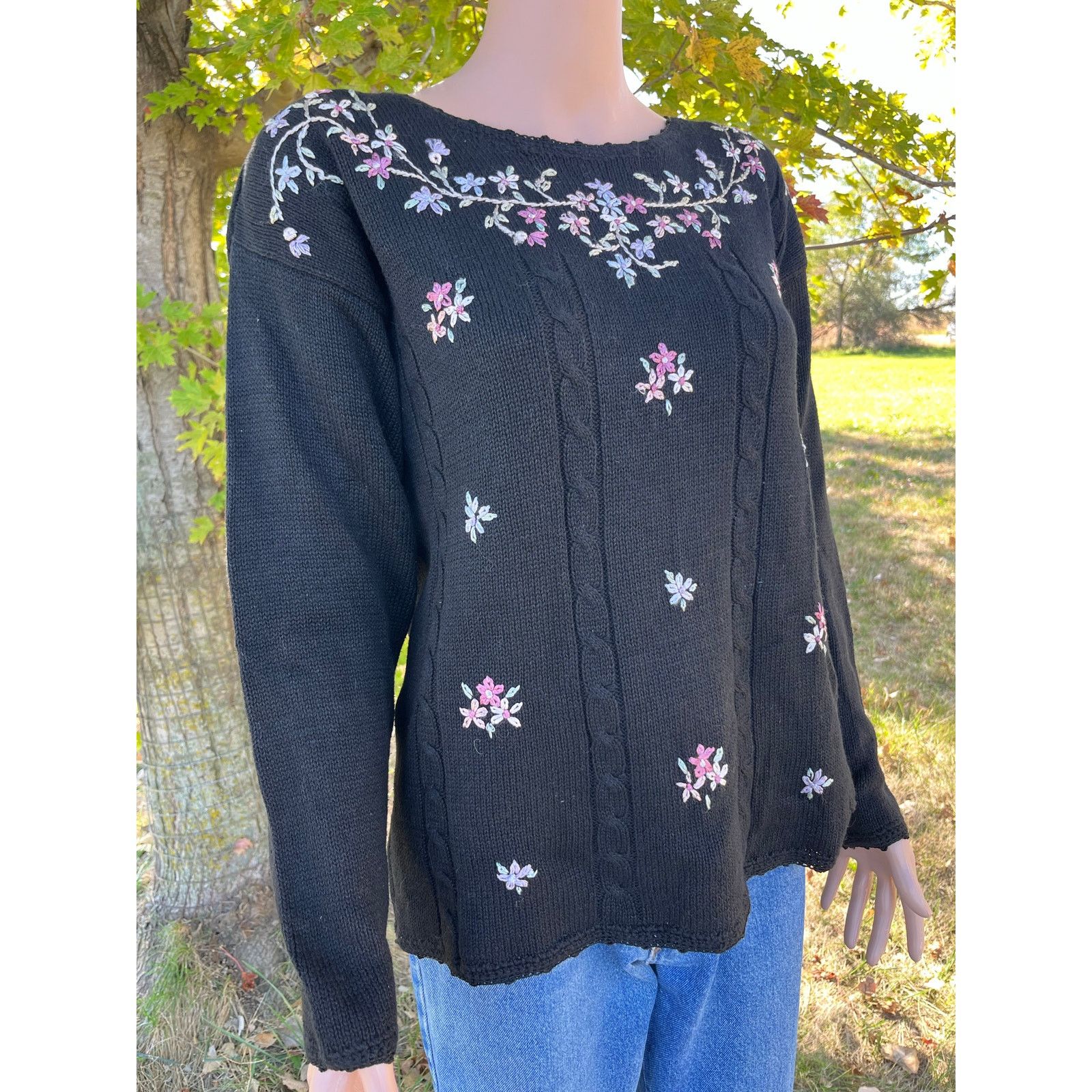 Vintage Vintage Yarnworks Sweater Size M / US 6-8 / IT 42-44 - 4 Thumbnail