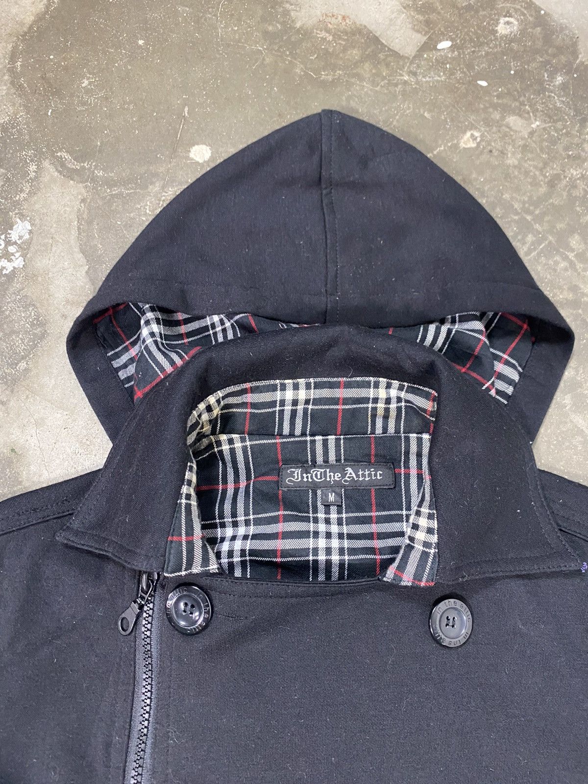 In The Attic A12 🇯🇵 Rare - In The Attic Punk Gothic Hoodie Jacket Size US M / EU 48-50 / 2 - 11 Thumbnail