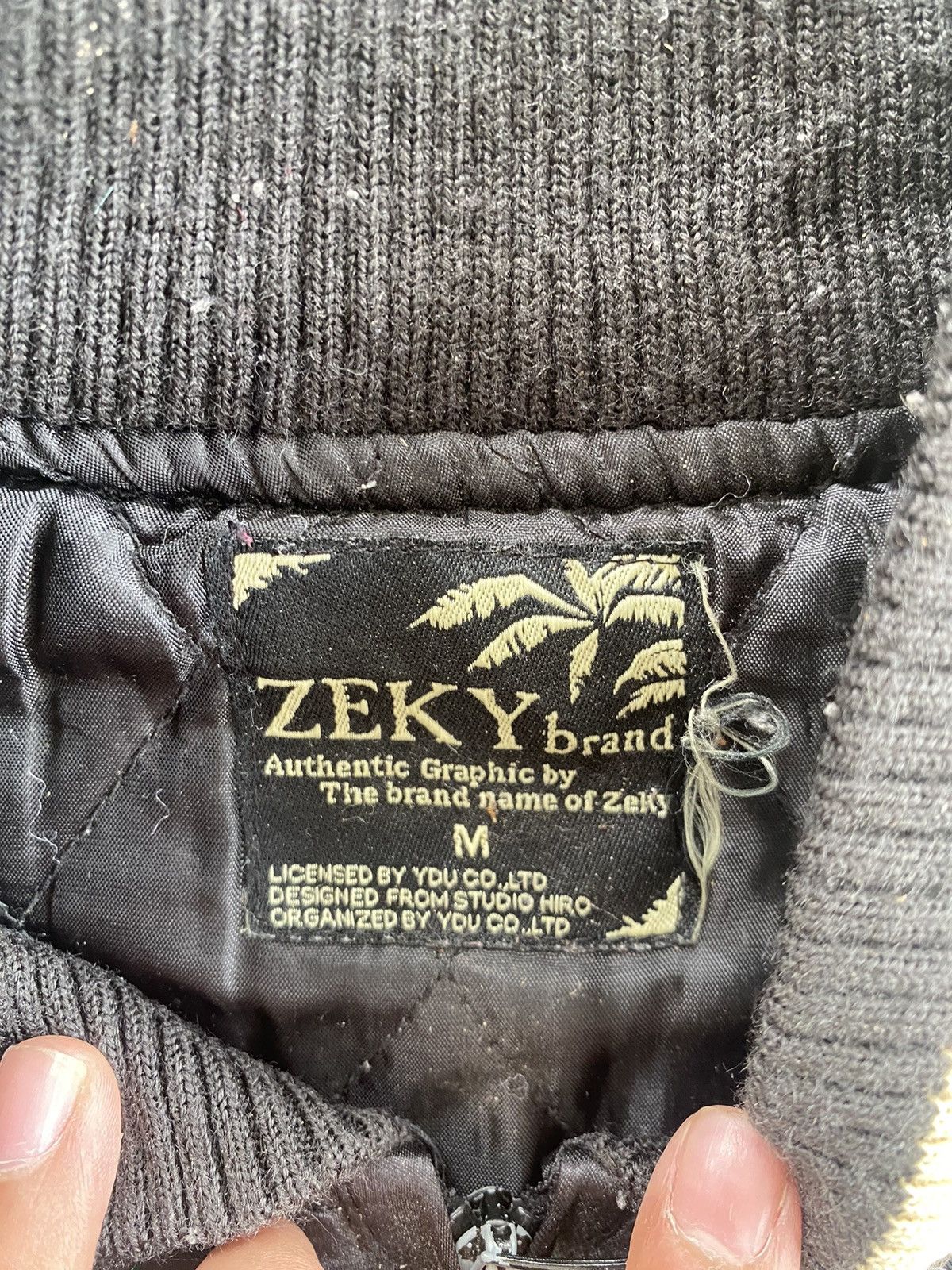 Japanese Brand × Vintage ZEKY BRAND SUKAJAN WELL DISTRESS JACKET Size US M / EU 48-50 / 2 - 5 Thumbnail