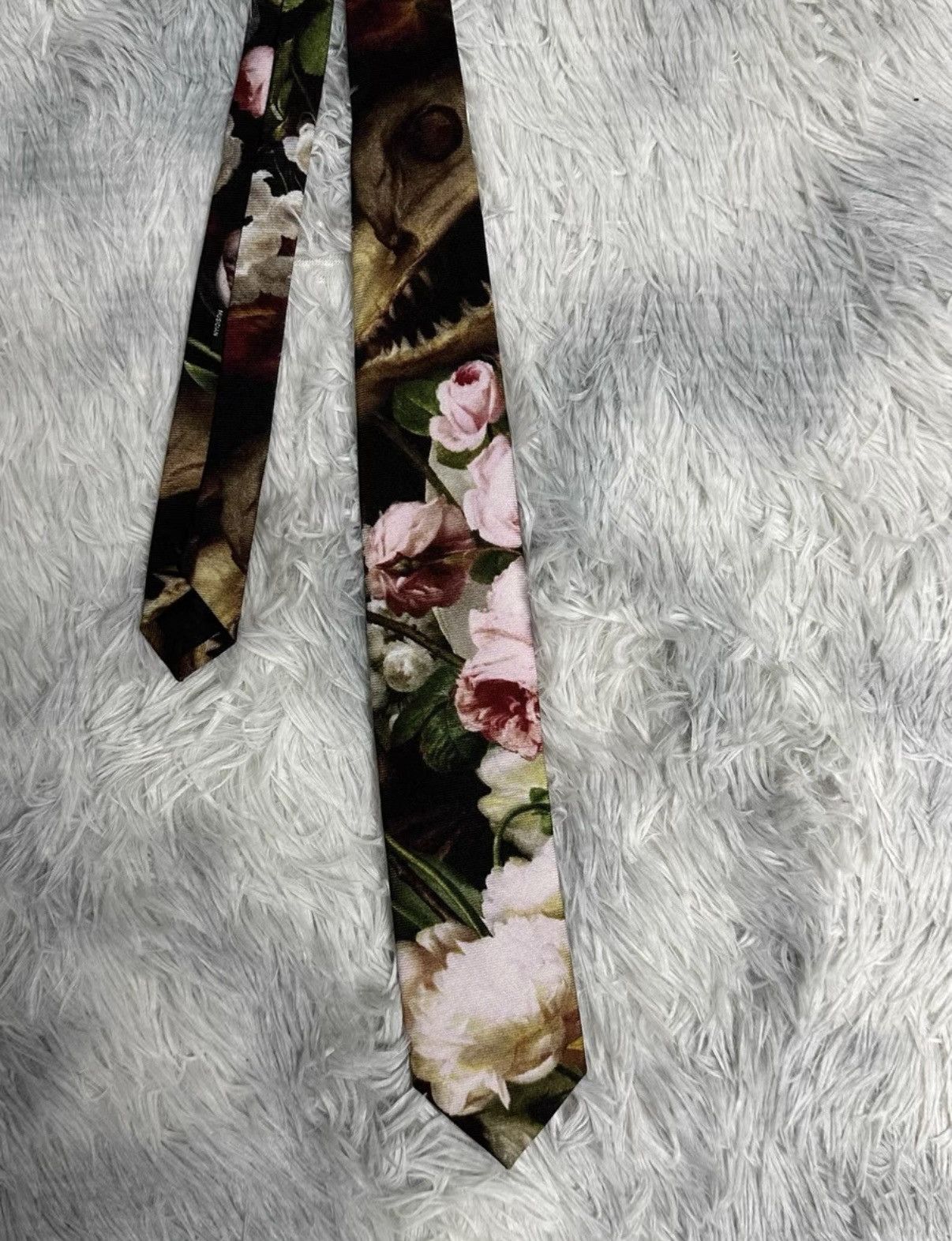 Lad Musician 【lad musician】 Floral Wool Tie Size ONE SIZE - 2 Thumbnail