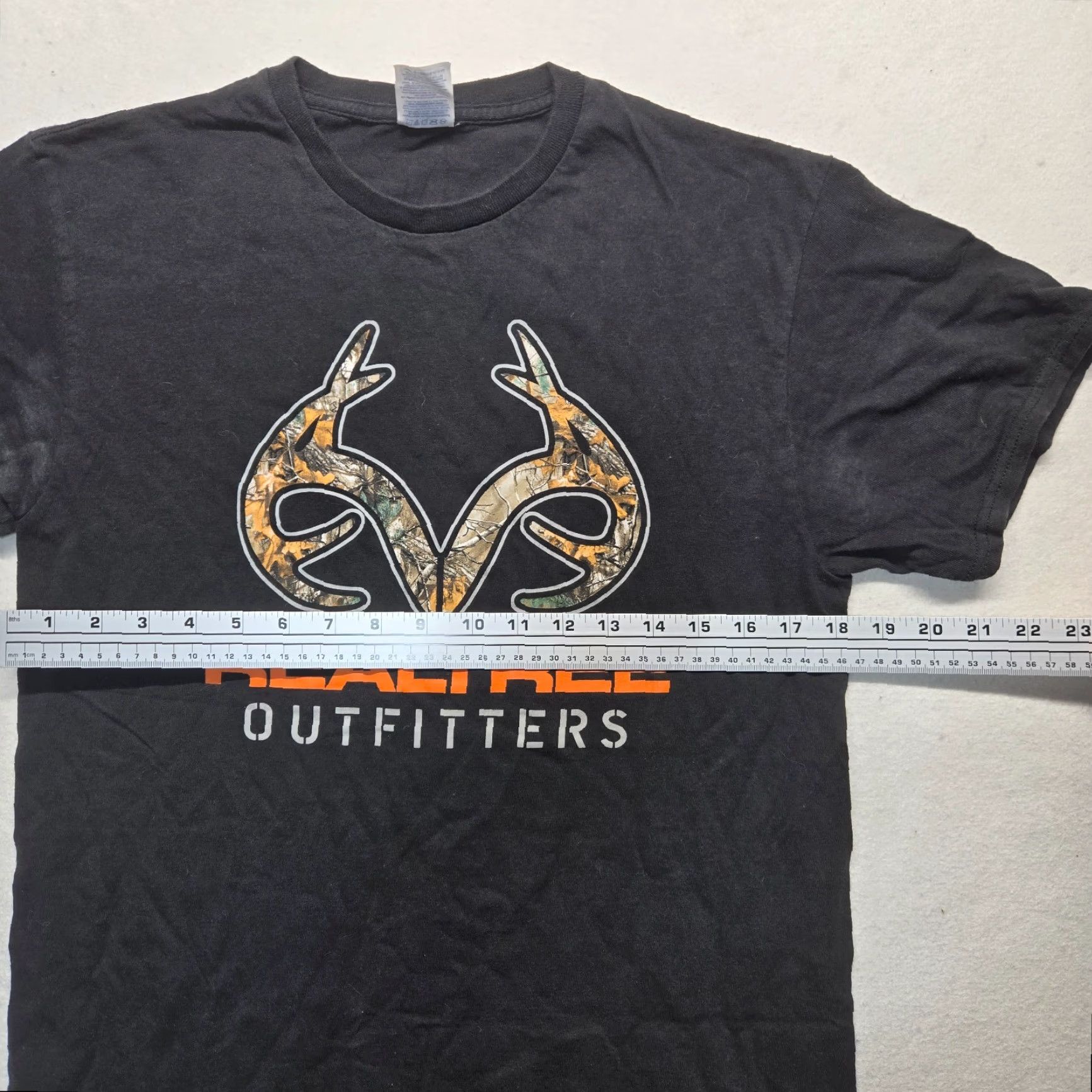 Realtree VINTAGE RealTree Realtree Shirt M Adult Medium Black Logo Mossy Oak 2010s Mens Size US M / EU 48-50 / 2 - 4 Thumbnail