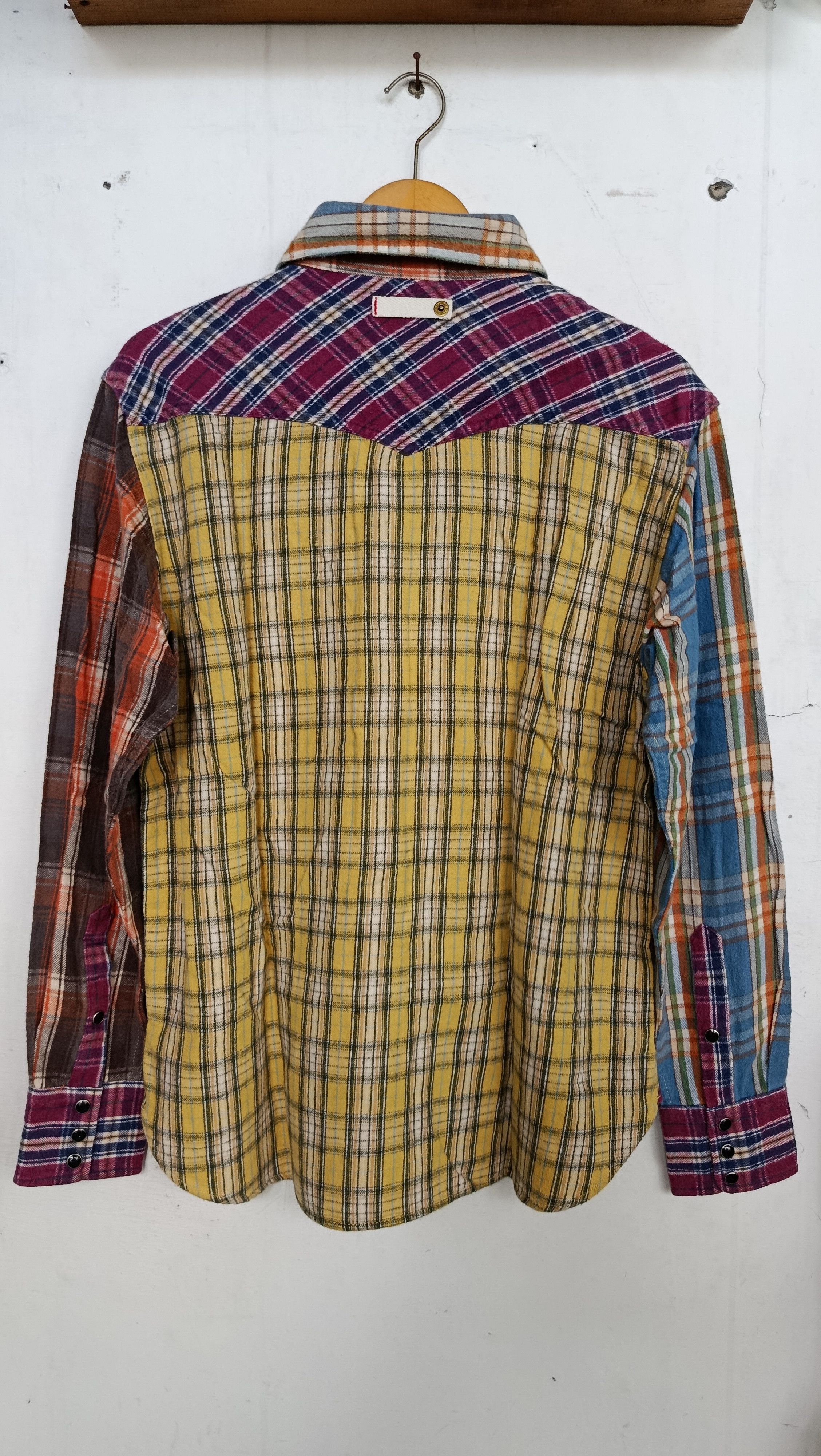 The North Face The North Face Flannel Shirt A5 Plaid Patchwork Size S fit M Size US S / EU 44-46 / 1 - 2 Thumbnail