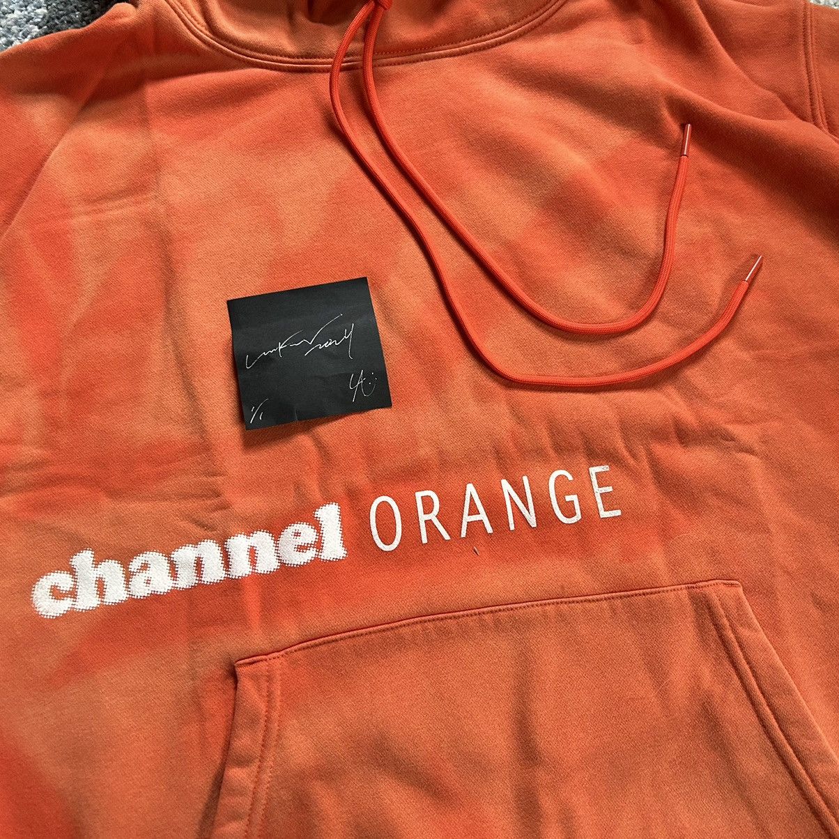 Luke Vicious 1/1 SUN FADED PUFF PRiNT FRANK OCEAN CHANNEL ORANGE HOODiE Size US L / EU 52-54 / 3 - 18 Thumbnail