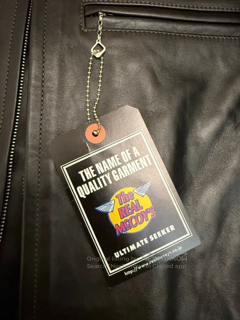 The Real McCoy's The Real McCoys Classic horsehide biker jacket Size US M / EU 48-50 / 2 - 8 Thumbnail