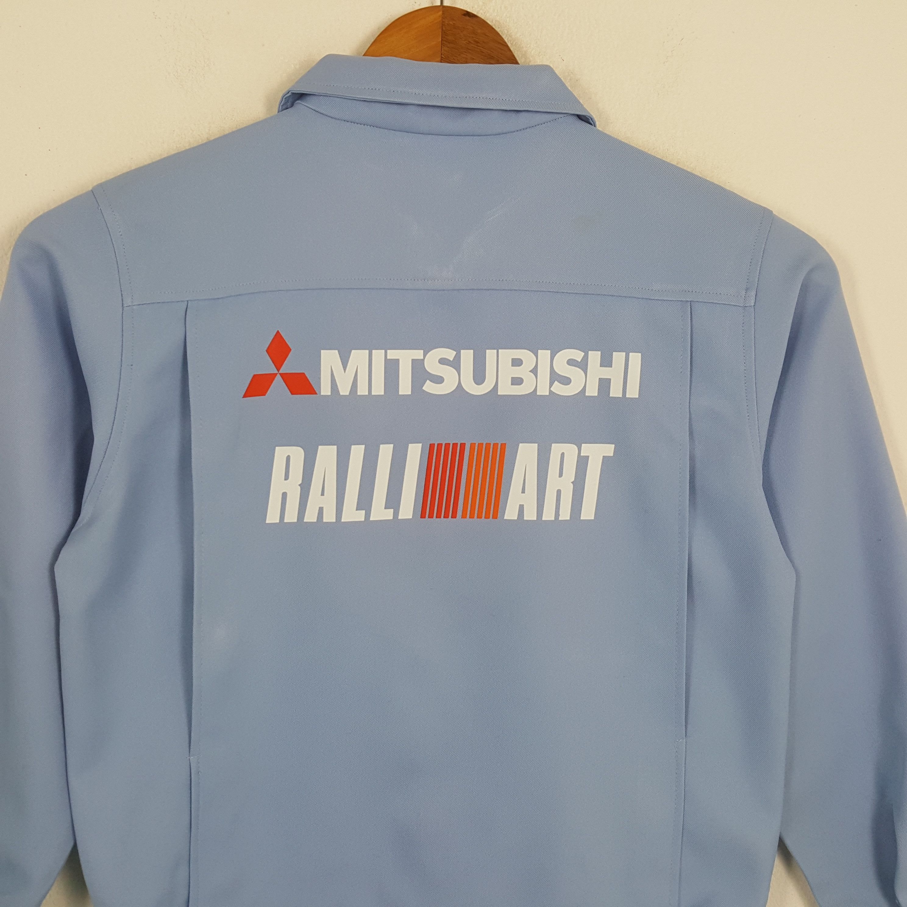 Japanese Brand × Vintage Vintage MITSUBISHI RALLI ART Japanese Racing Custom Jacket Size US S / EU 44-46 / 1 - 2 Thumbnail