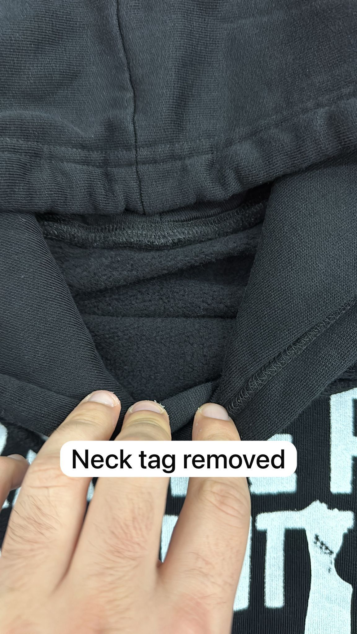 Raf Simons CC000021 2007 Sample Grande Fete De Nuit Hoodie in Black Size US L / EU 52-54 / 3 - 7 Thumbnail