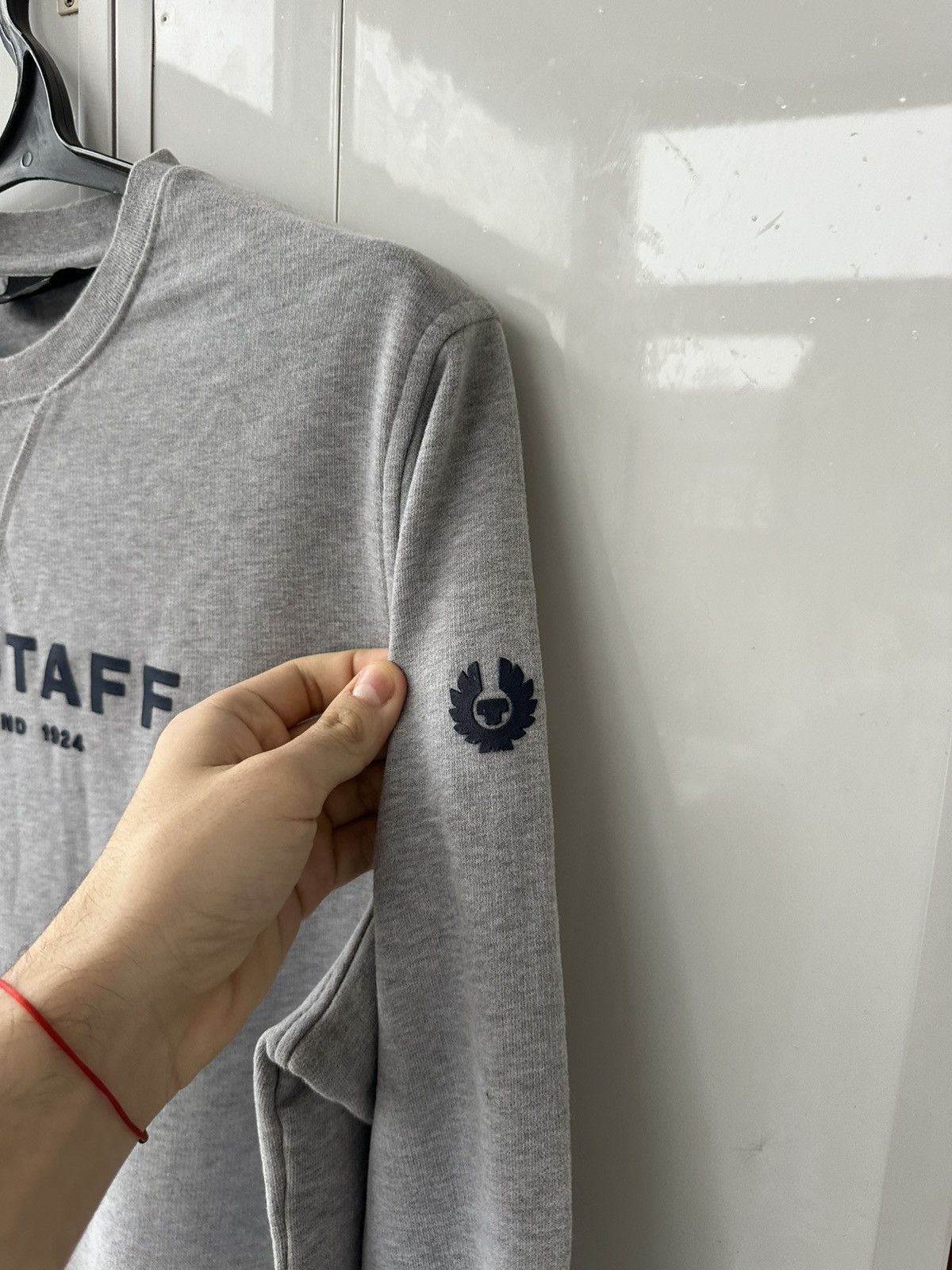 Belstaff Belstaff England 1924 Grey Sweatshirt Logo Size US XL / EU 56 / 4 - 8 Thumbnail