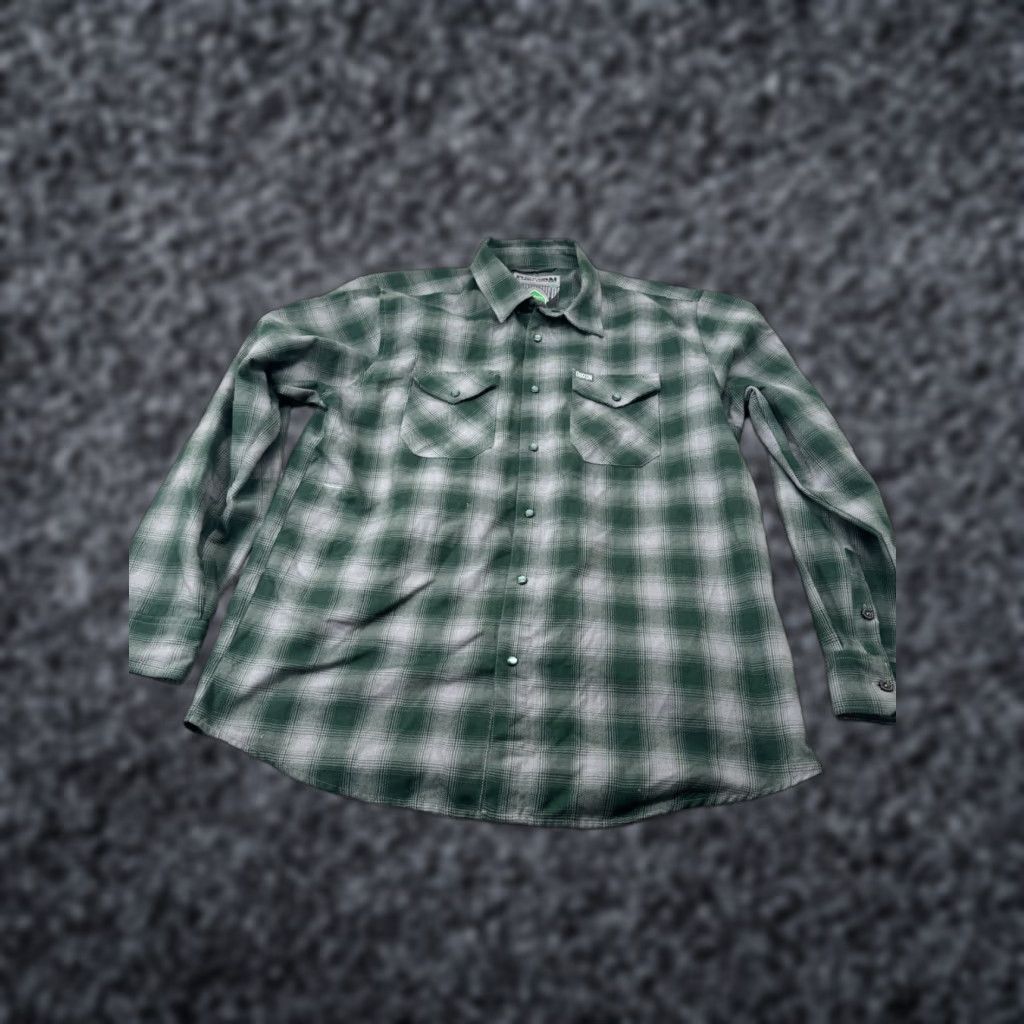 Vintage Dixxon Flannel Company The Bixby 1 Green Gray Long Sleeve Shirt Men’s XL Plaid Button-Up Size US XL / EU 56 / 4 - 1 Thumbnail
